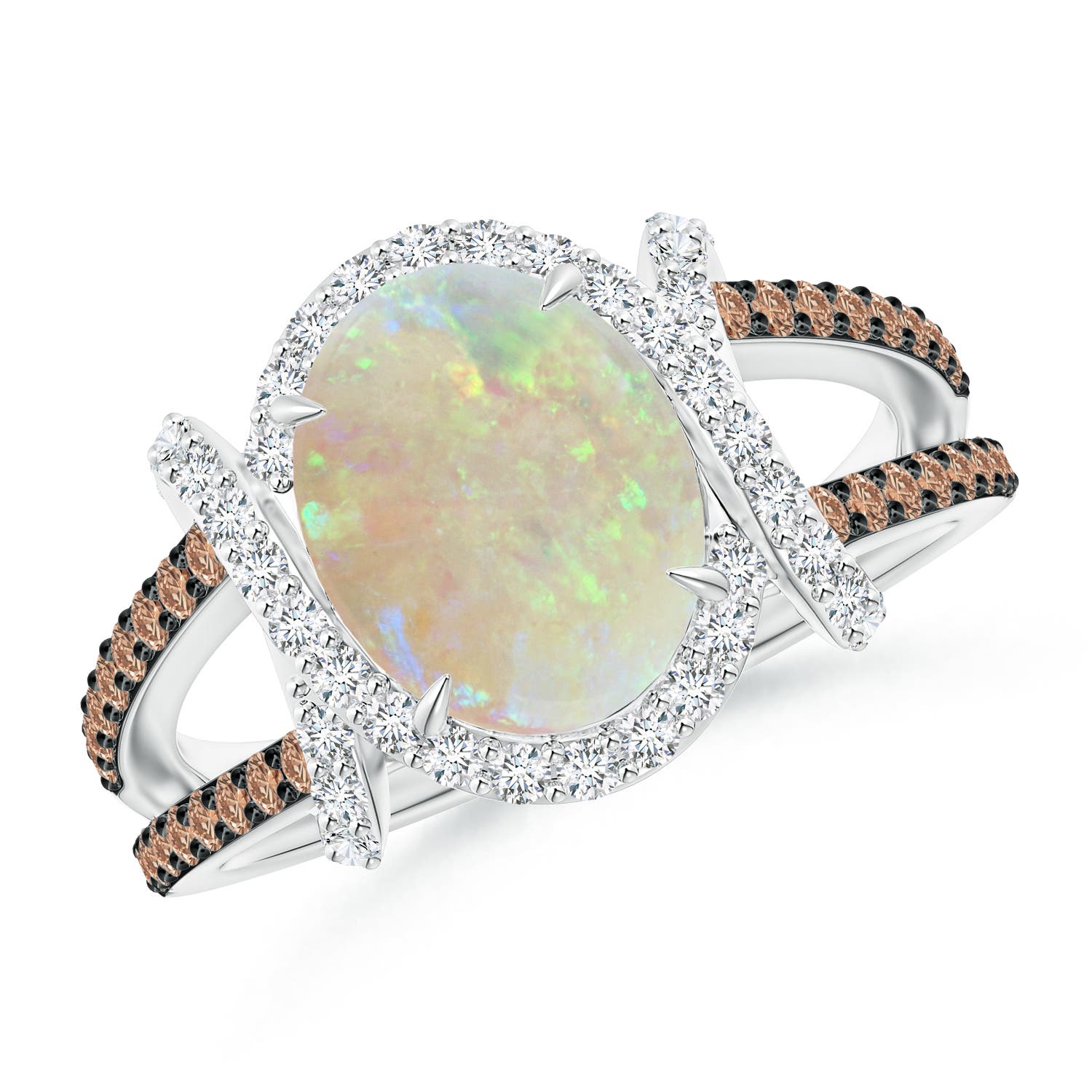 AAA - Opal / 2.03 CT / 14 KT White Gold