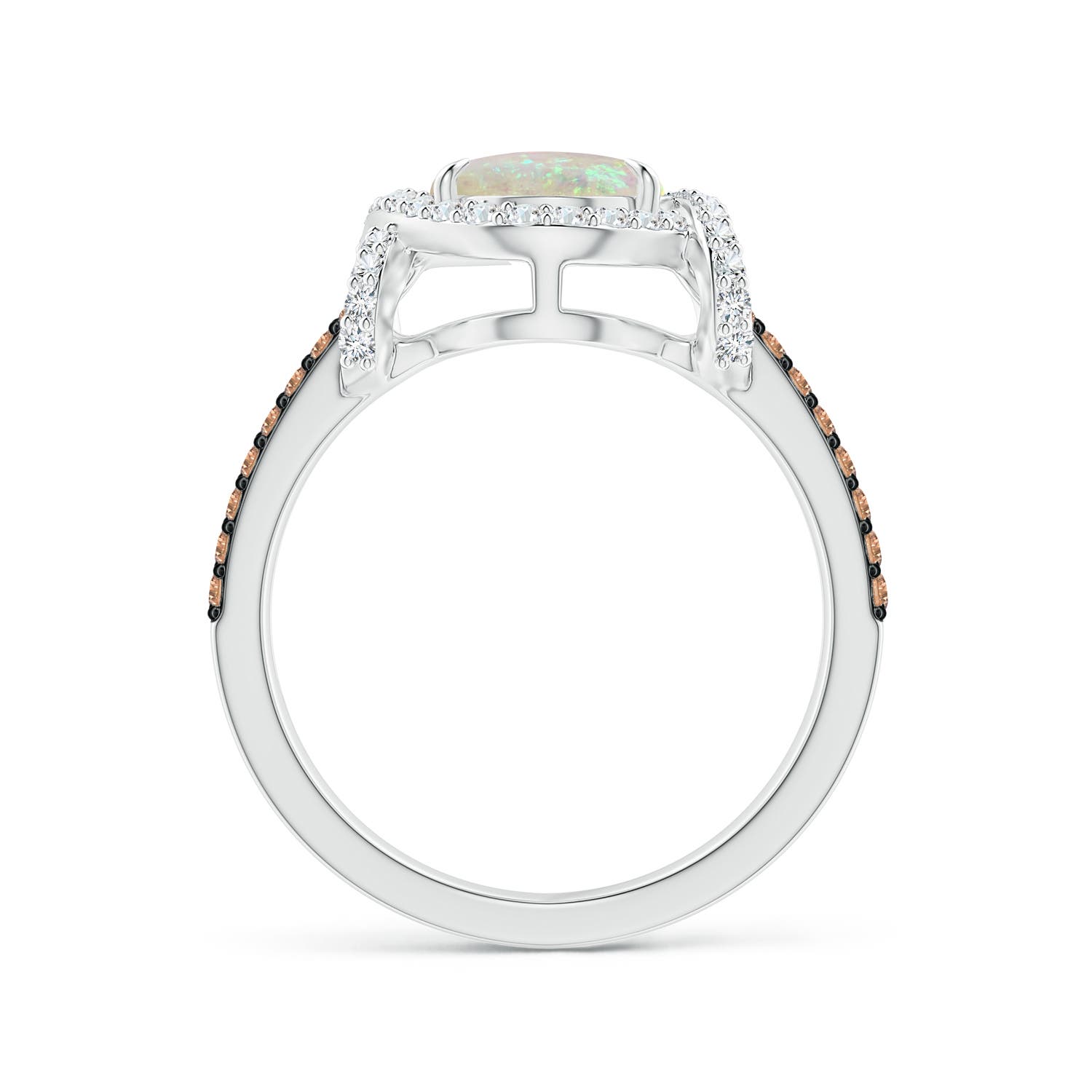 AAA - Opal / 2.03 CT / 14 KT White Gold