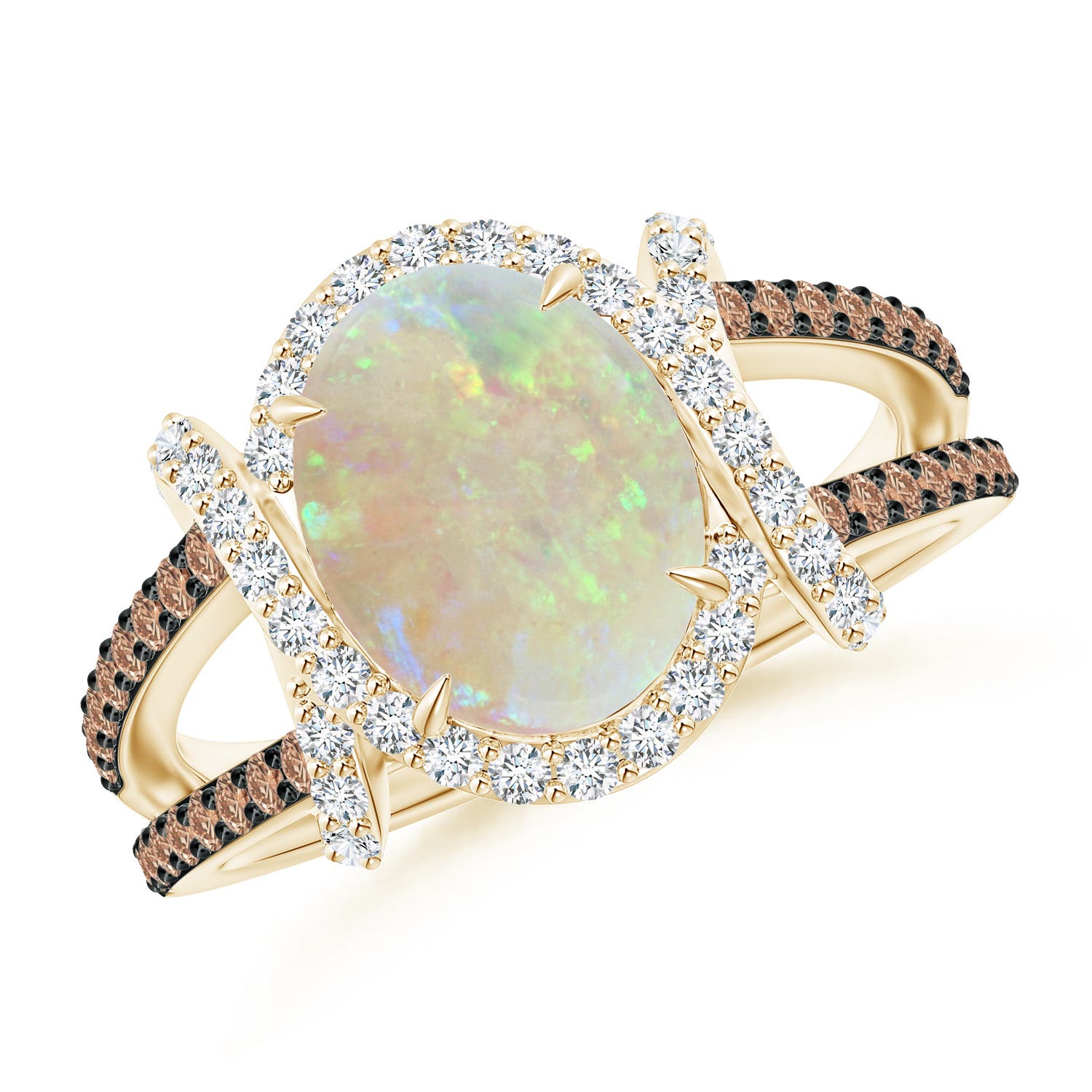 AAA - Opal / 2.03 CT / 14 KT Yellow Gold