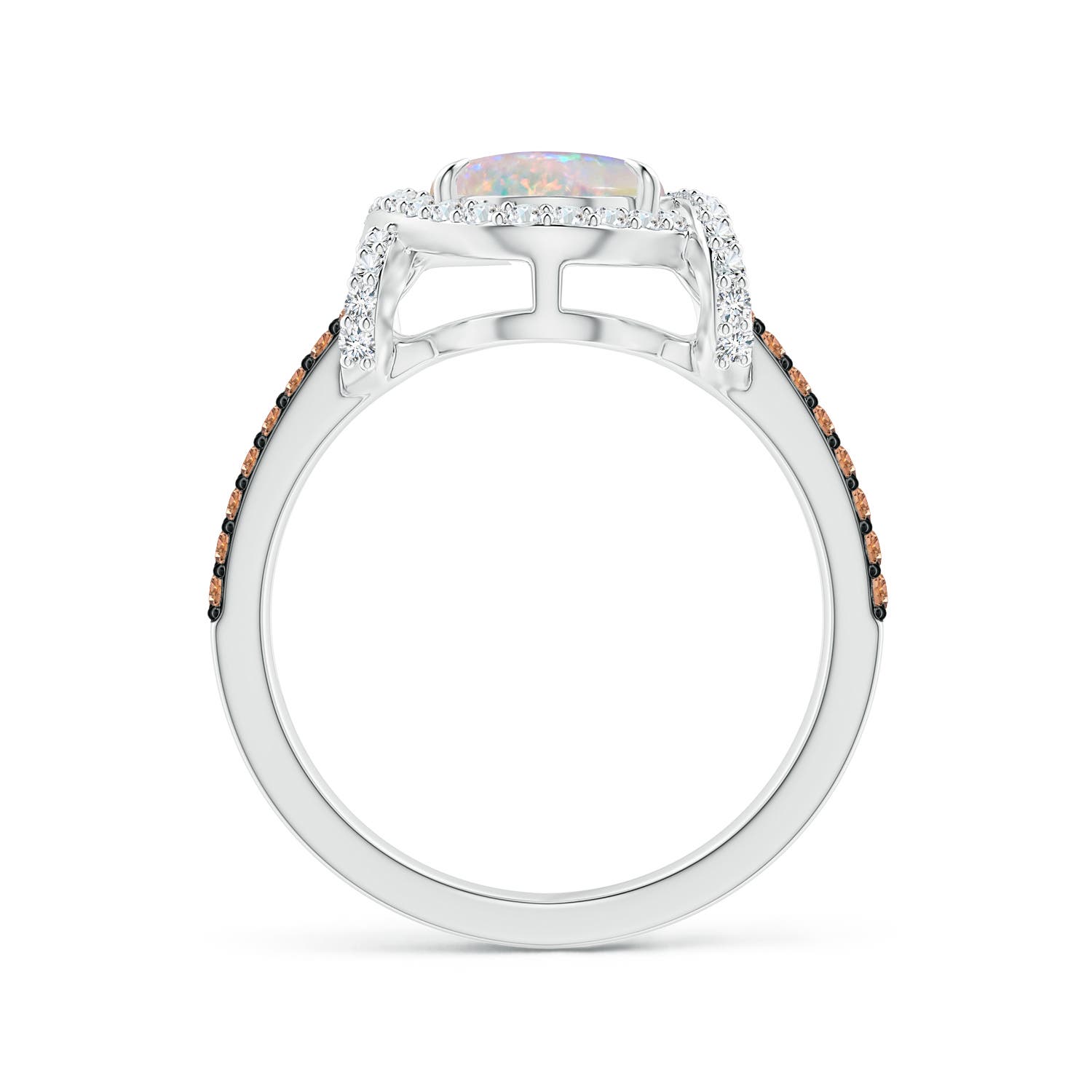 AAAA - Opal / 2.03 CT / 14 KT White Gold