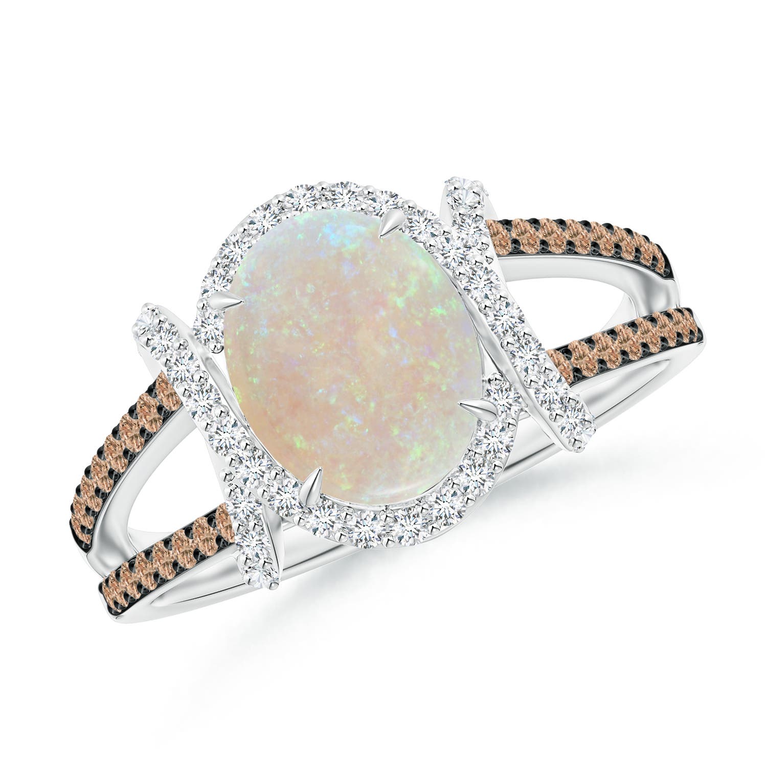 AA - Opal / 1.53 CT / 14 KT White Gold