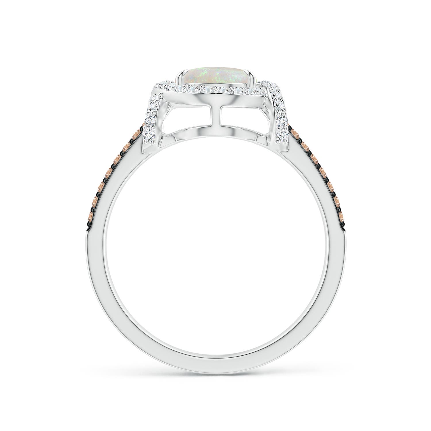 AA - Opal / 1.53 CT / 14 KT White Gold