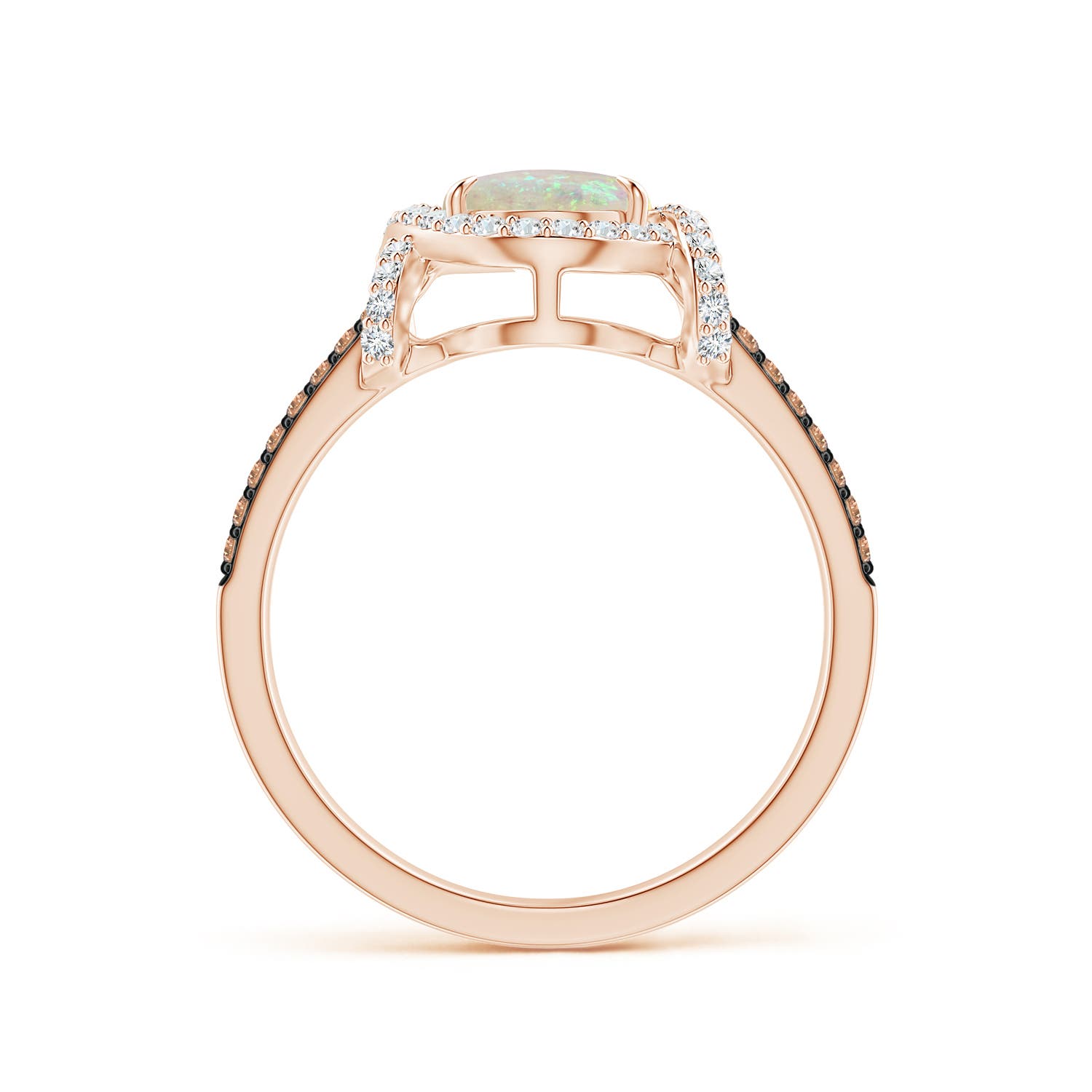 AAA - Opal / 1.53 CT / 14 KT Rose Gold