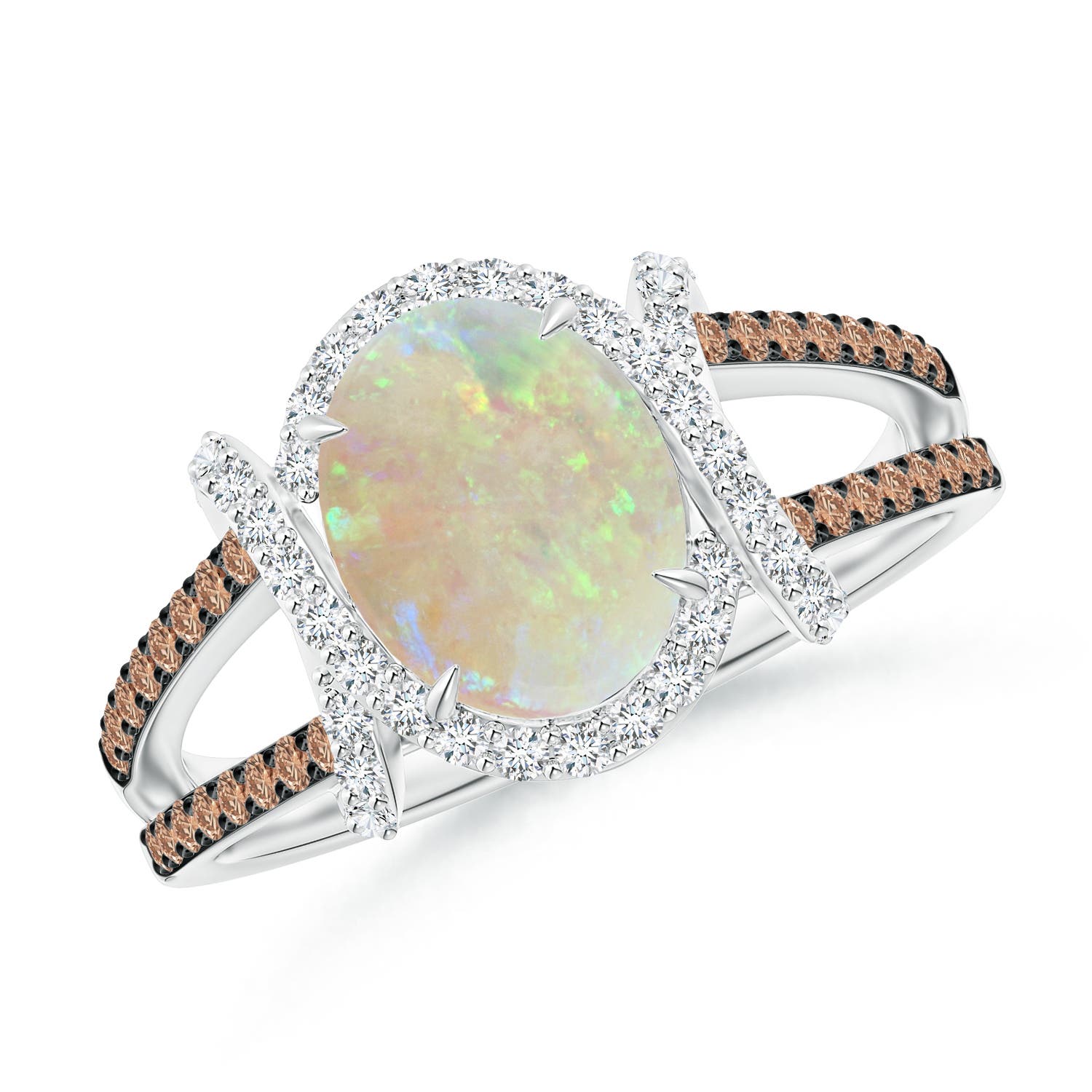 AAA - Opal / 1.53 CT / 14 KT White Gold