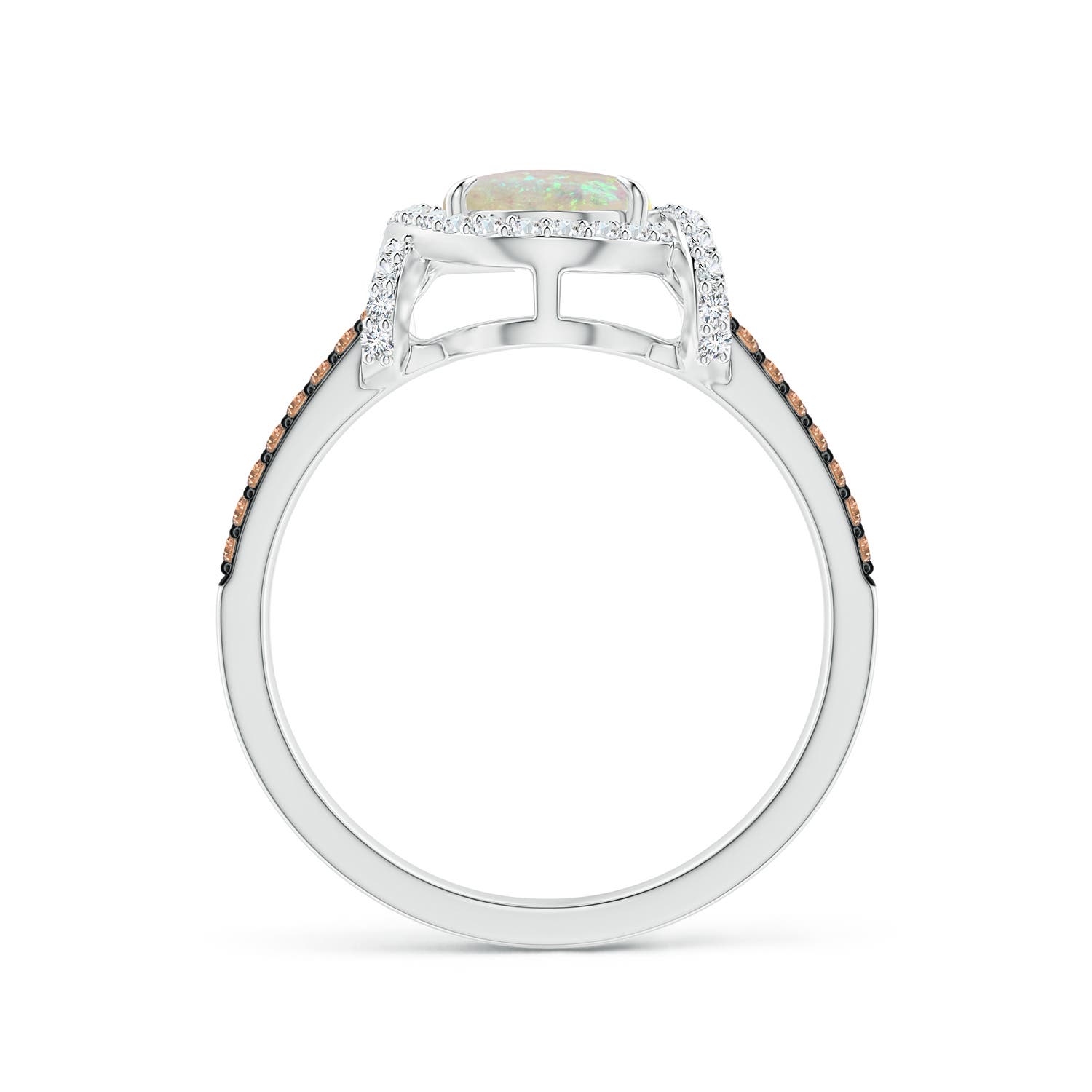 AAA - Opal / 1.53 CT / 14 KT White Gold