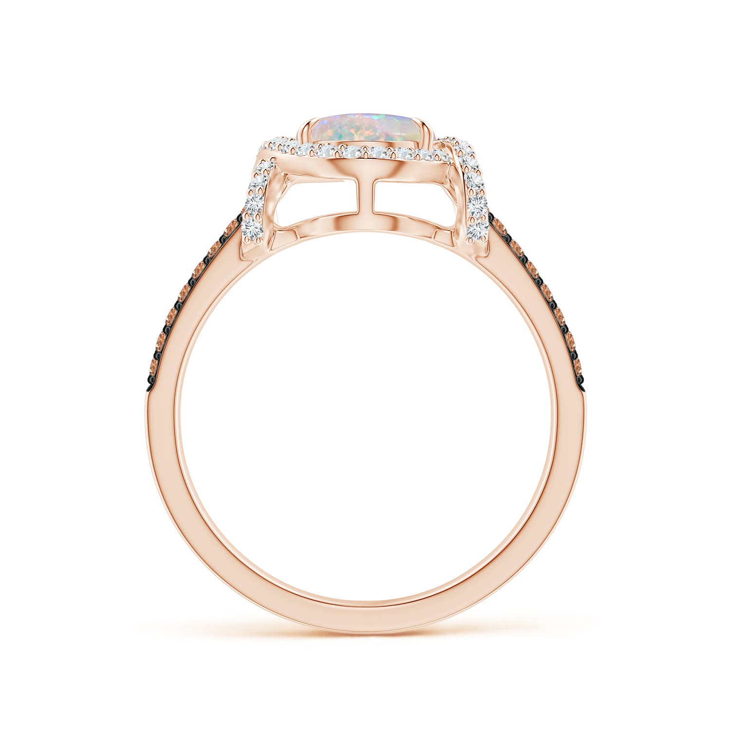 AAAA - Opal / 1.53 CT / 14 KT Rose Gold