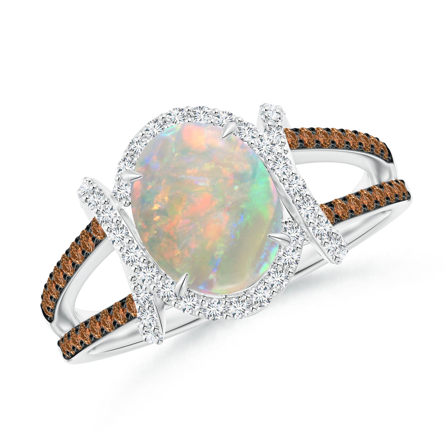 AAAA - Opal / 1.53 CT / 14 KT White Gold