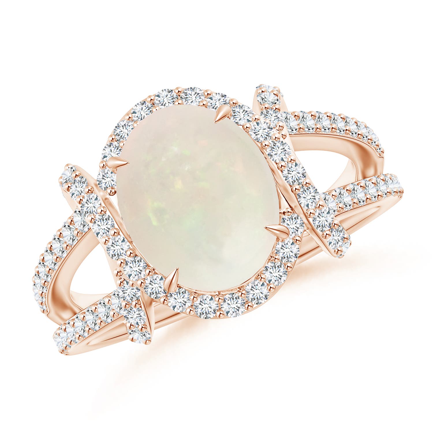 A - Opal / 2.03 CT / 14 KT Rose Gold