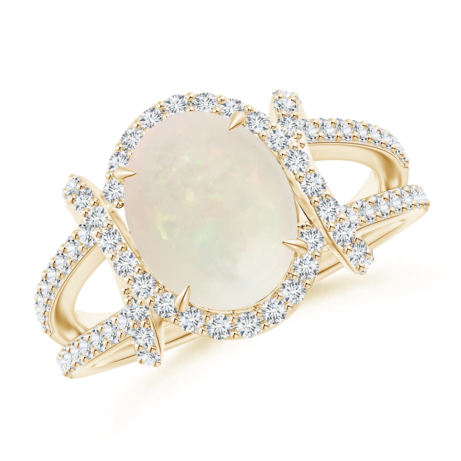 A - Opal / 2.03 CT / 14 KT Yellow Gold