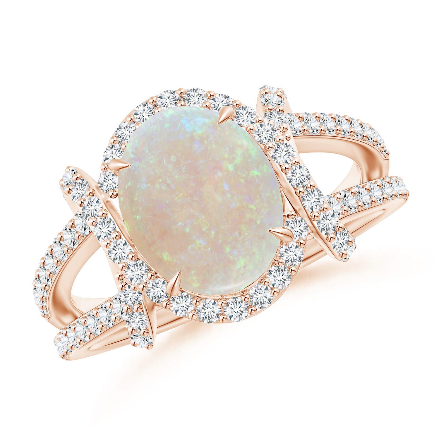 AA - Opal / 2.03 CT / 14 KT Rose Gold