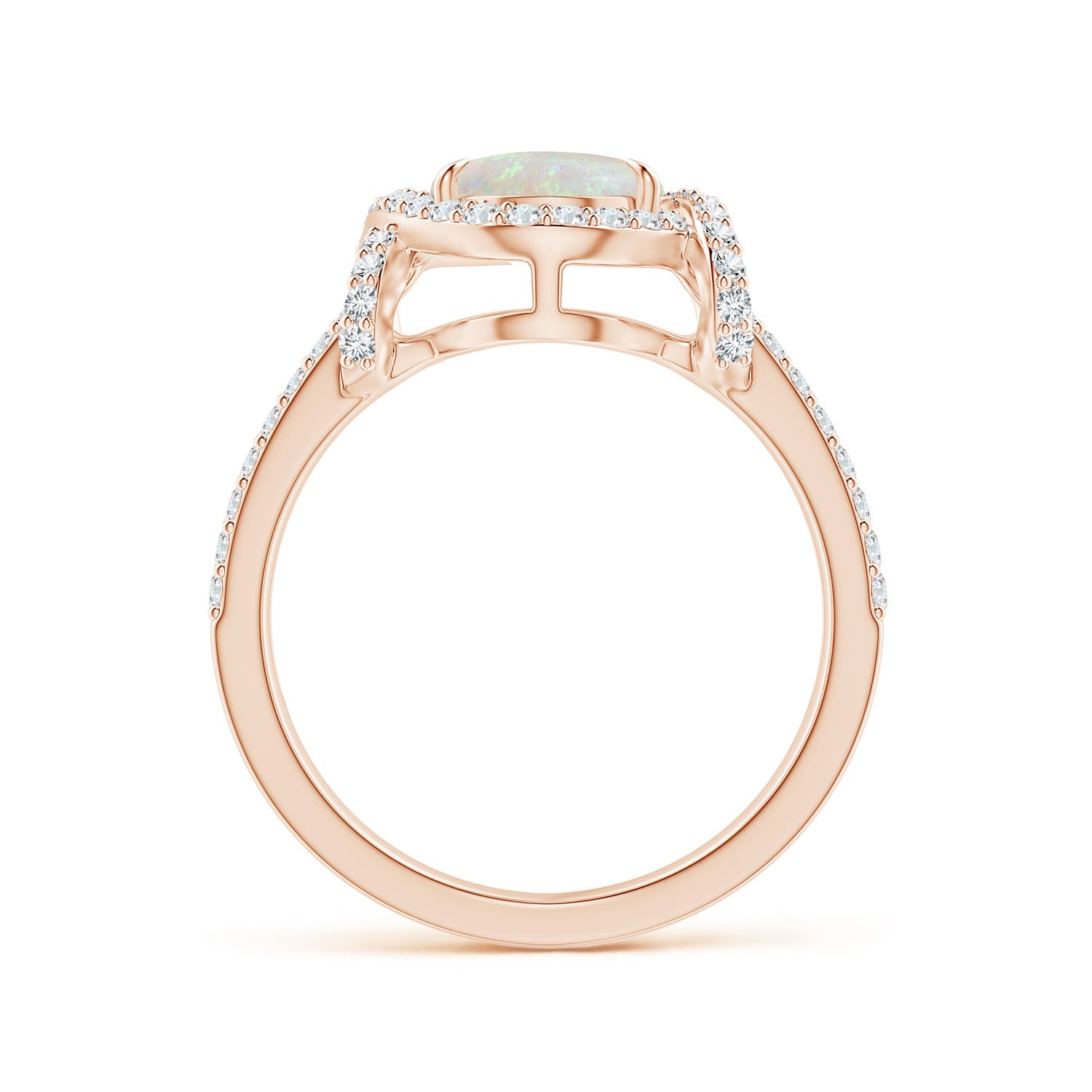 AA - Opal / 2.03 CT / 14 KT Rose Gold