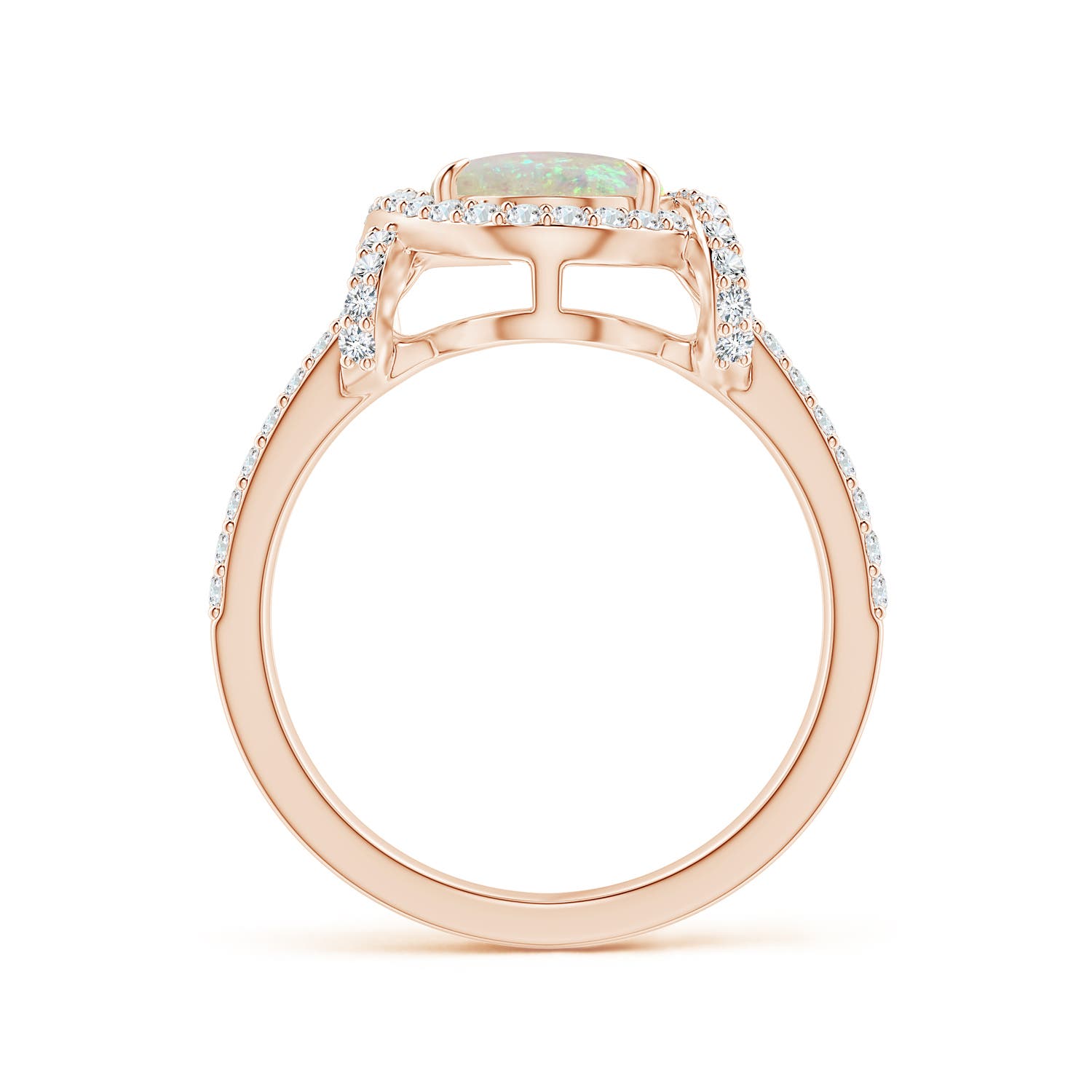 AAA - Opal / 2.03 CT / 14 KT Rose Gold