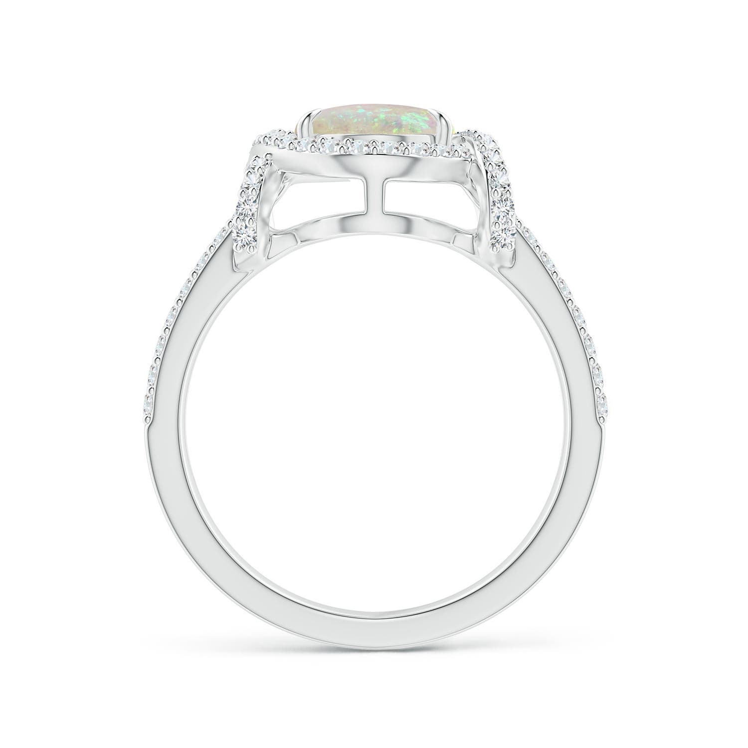 AAA - Opal / 2.03 CT / 14 KT White Gold