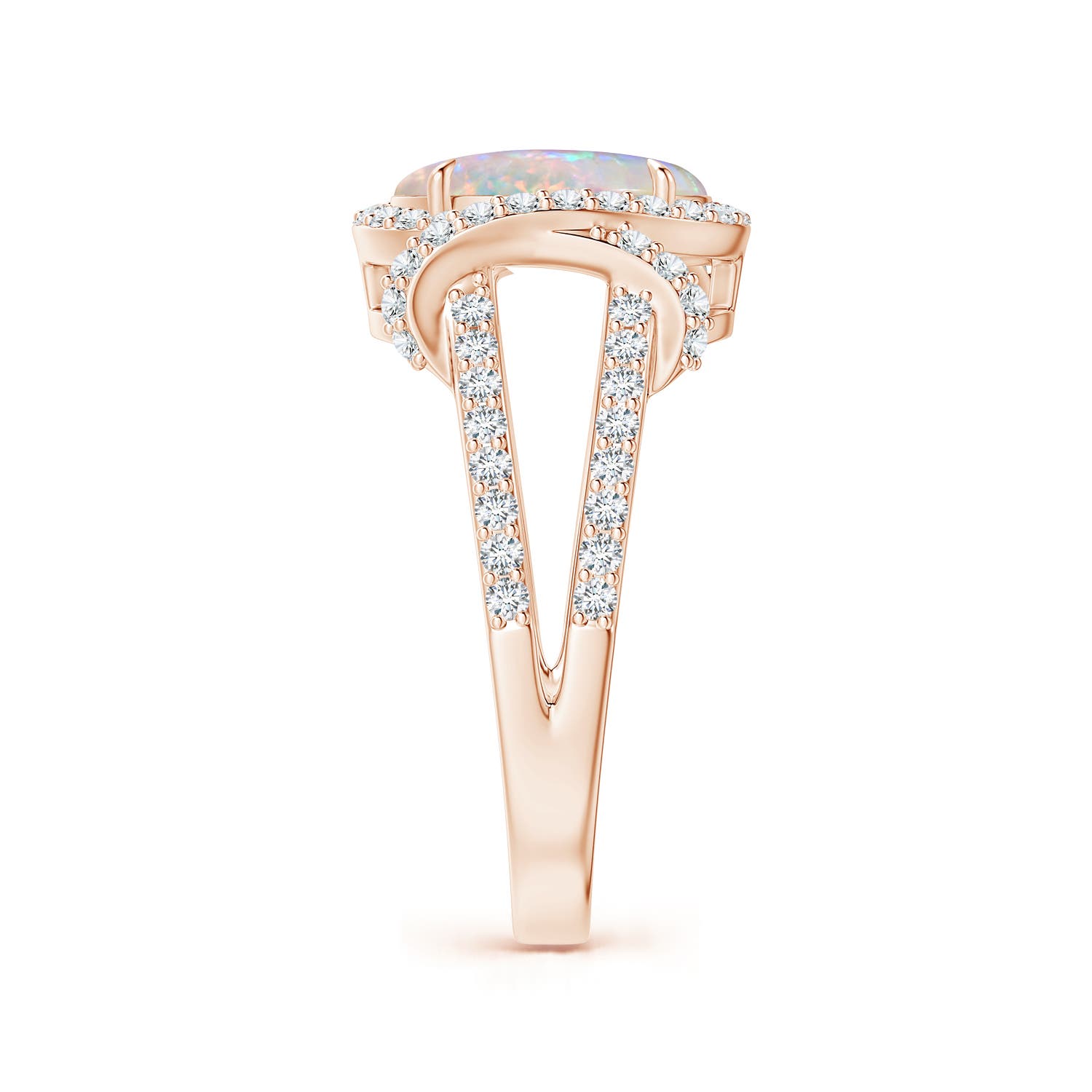 AAAA - Opal / 2.03 CT / 14 KT Rose Gold