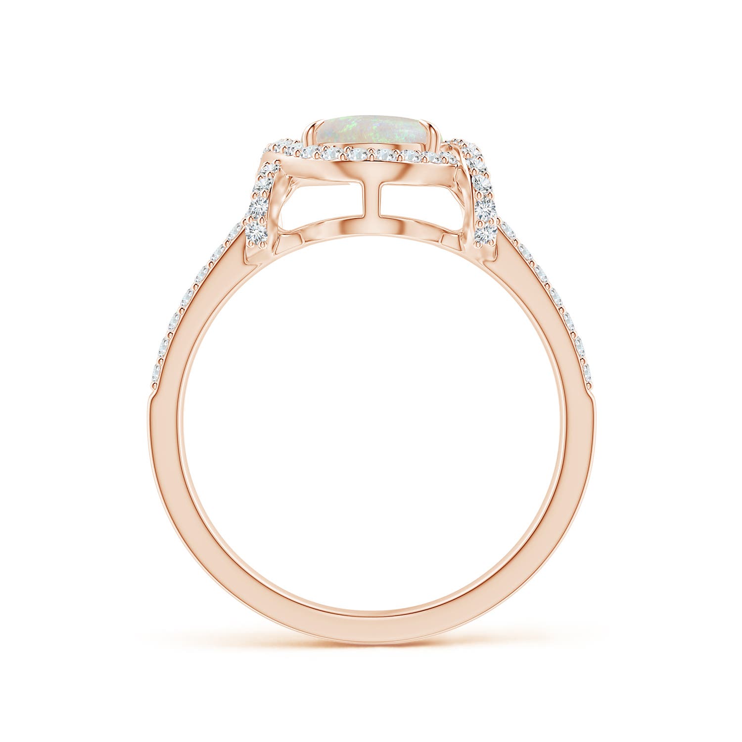 AA - Opal / 1.53 CT / 14 KT Rose Gold