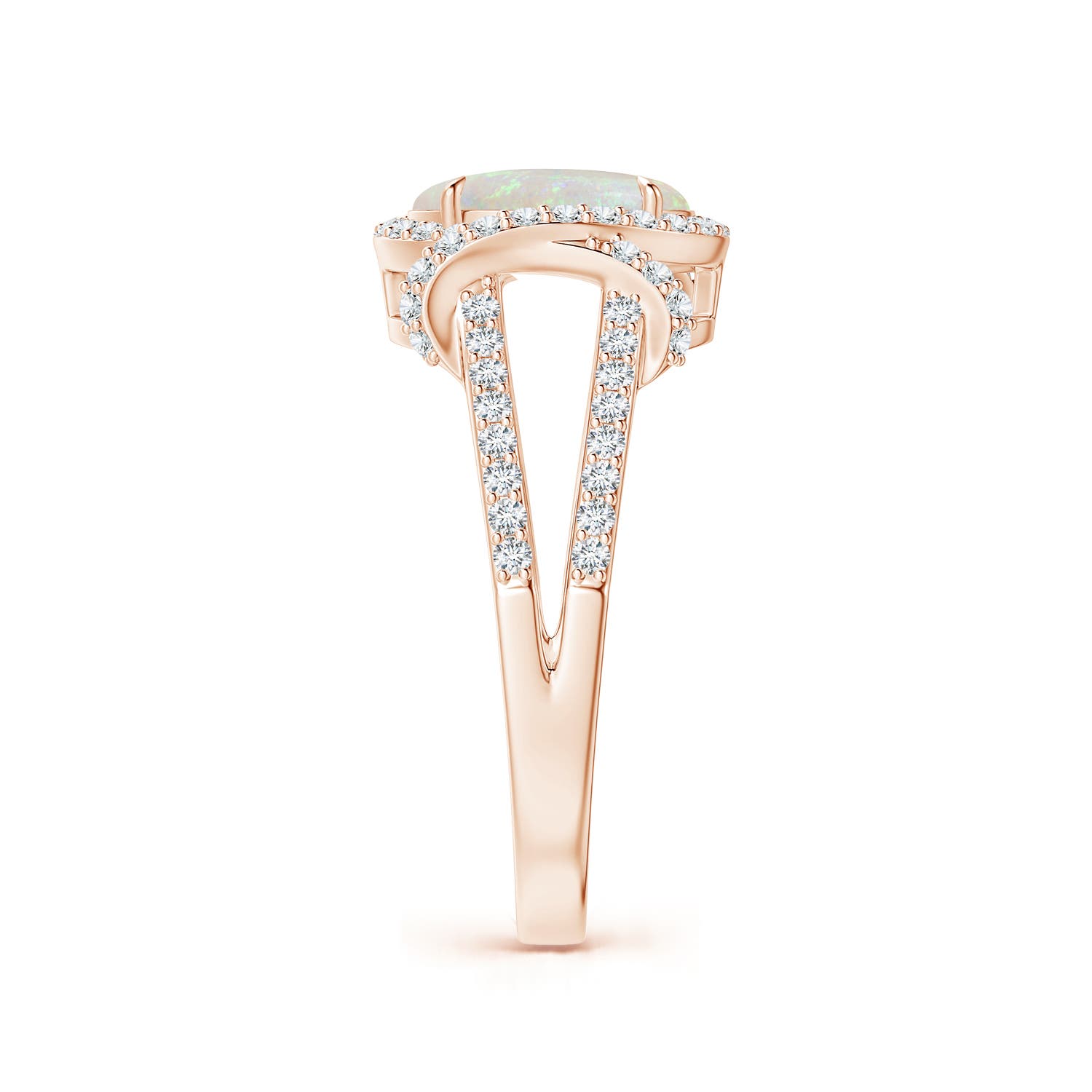 AA - Opal / 1.53 CT / 14 KT Rose Gold