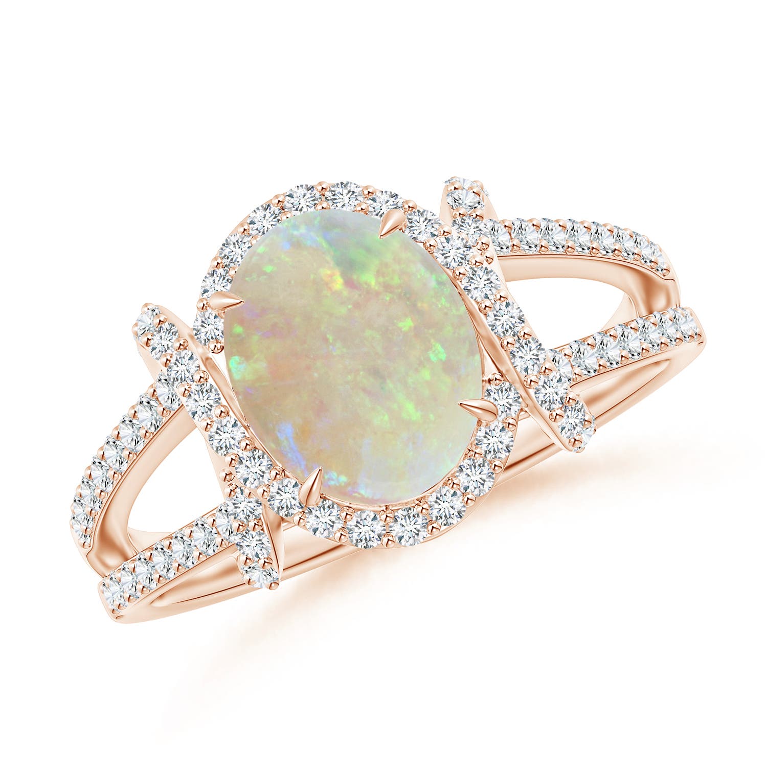 AAA - Opal / 1.53 CT / 14 KT Rose Gold