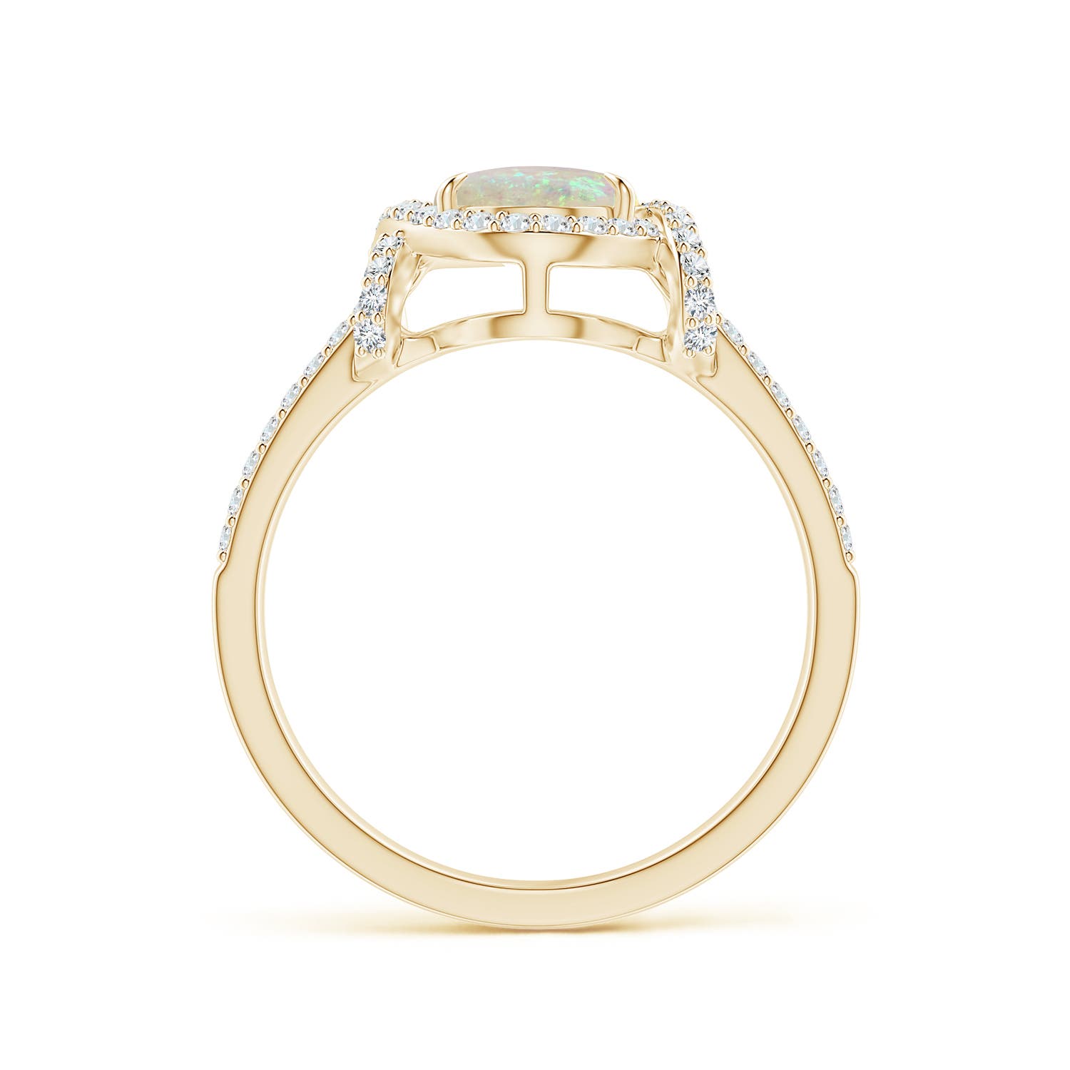 AAA - Opal / 1.53 CT / 14 KT Yellow Gold