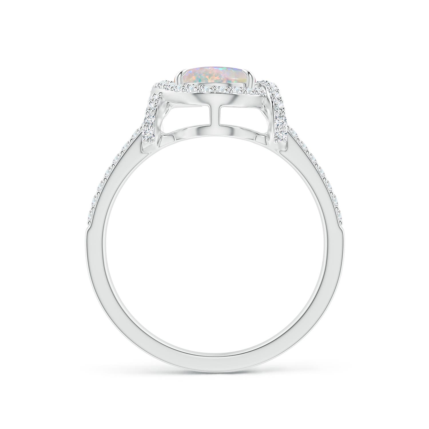 AAAA - Opal / 1.53 CT / 14 KT White Gold