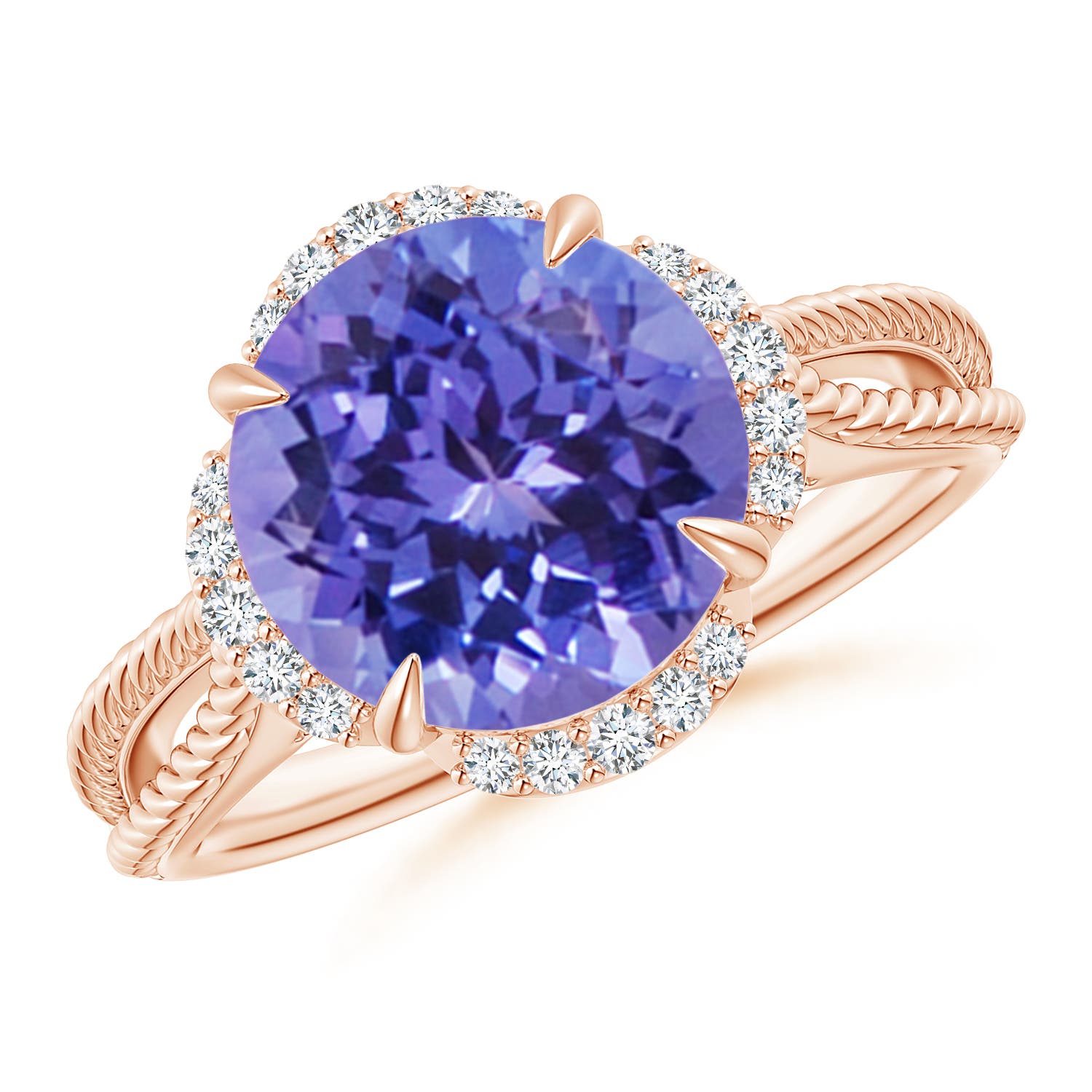 AA - Tanzanite / 3.65 CT / 14 KT Rose Gold