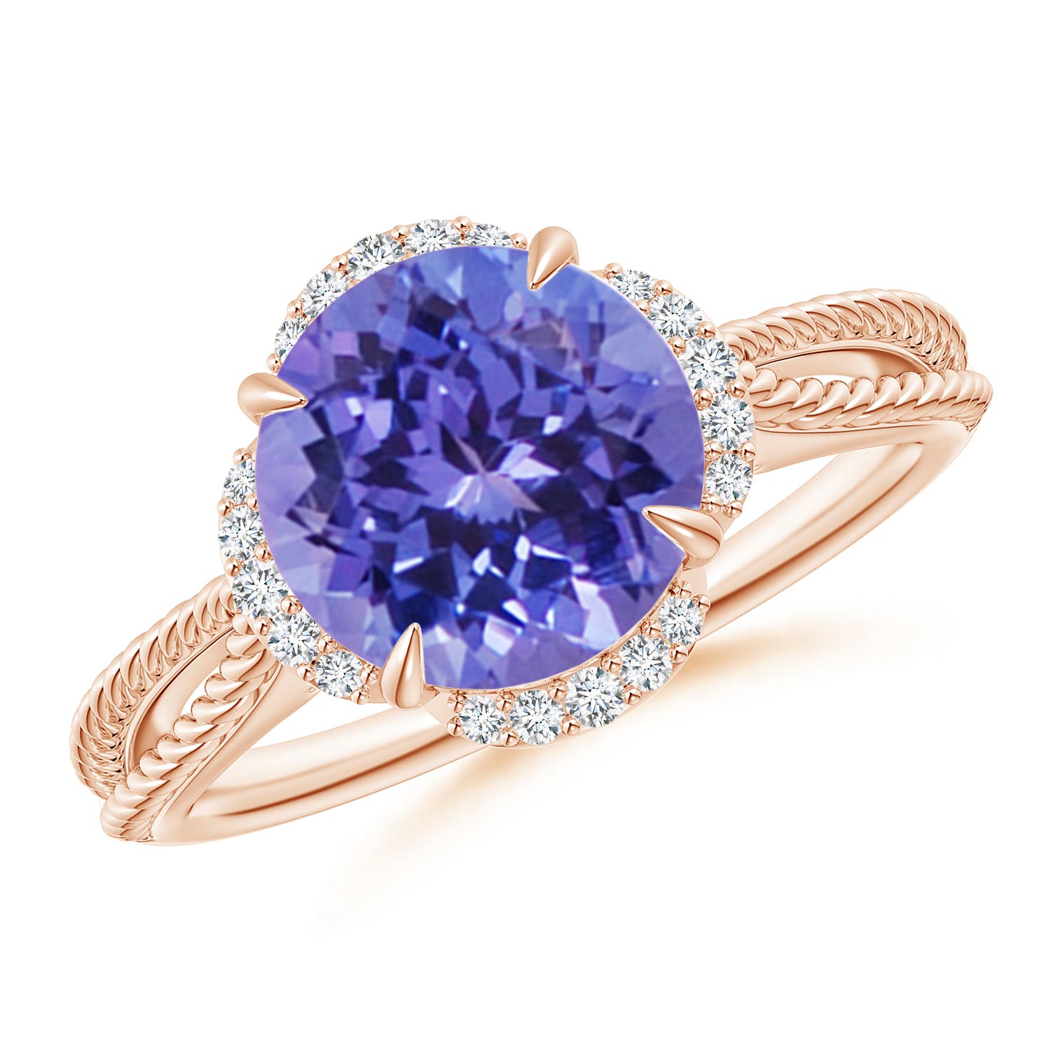 AA - Tanzanite / 2.52 CT / 14 KT Rose Gold