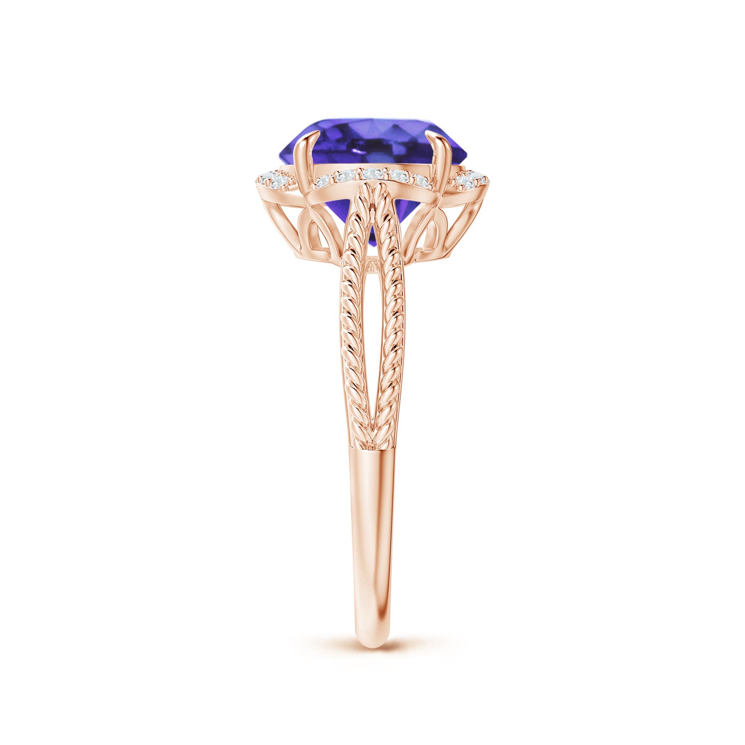 AA - Tanzanite / 2.52 CT / 14 KT Rose Gold