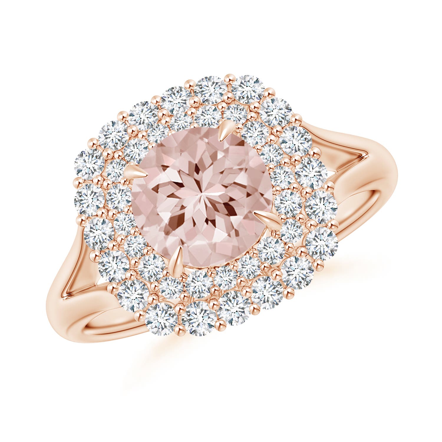 AA - Morganite / 1.71 CT / 14 KT Rose Gold