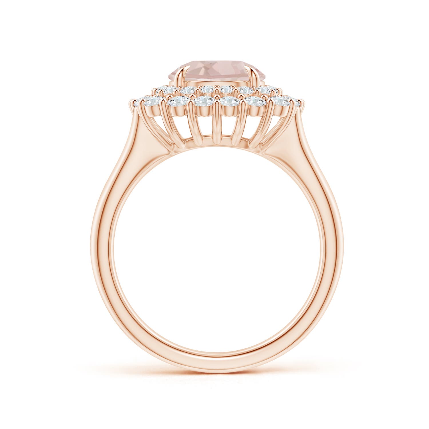 A - Morganite / 2.52 CT / 14 KT Rose Gold