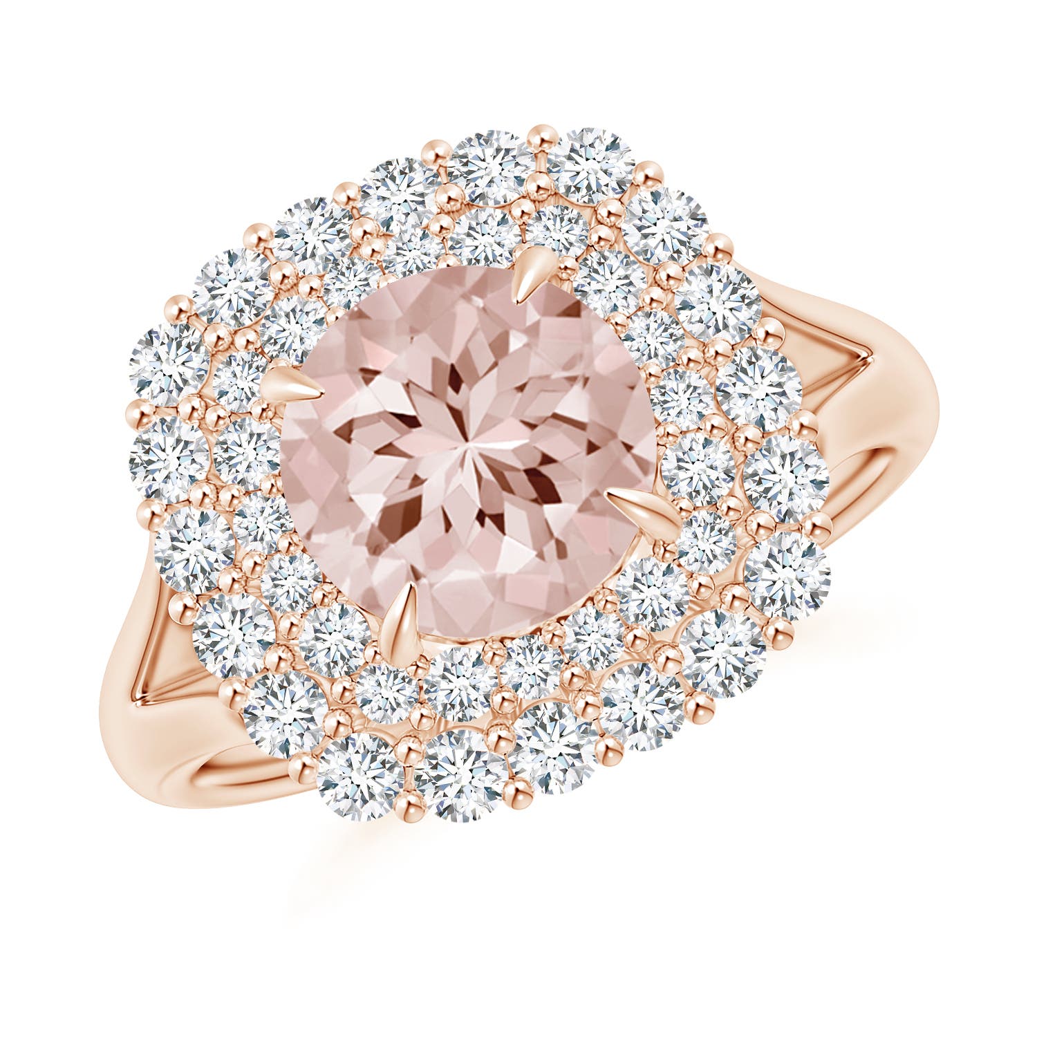 AA - Morganite / 2.52 CT / 14 KT Rose Gold