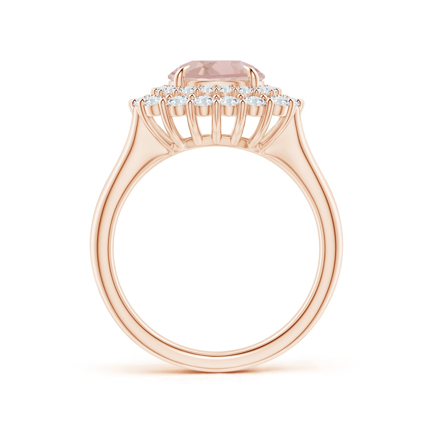 AA - Morganite / 2.52 CT / 14 KT Rose Gold