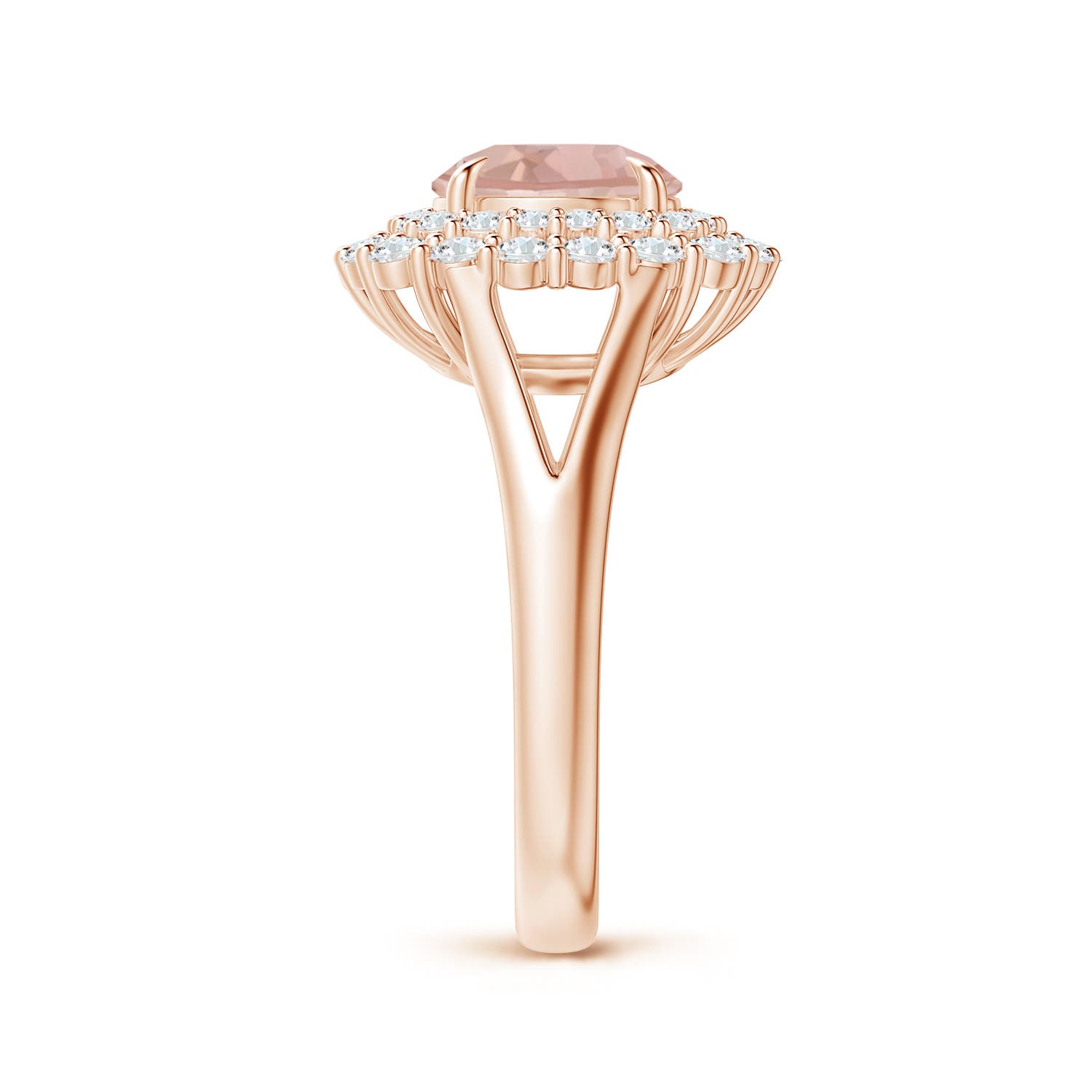 AAA - Morganite / 2.52 CT / 14 KT Rose Gold