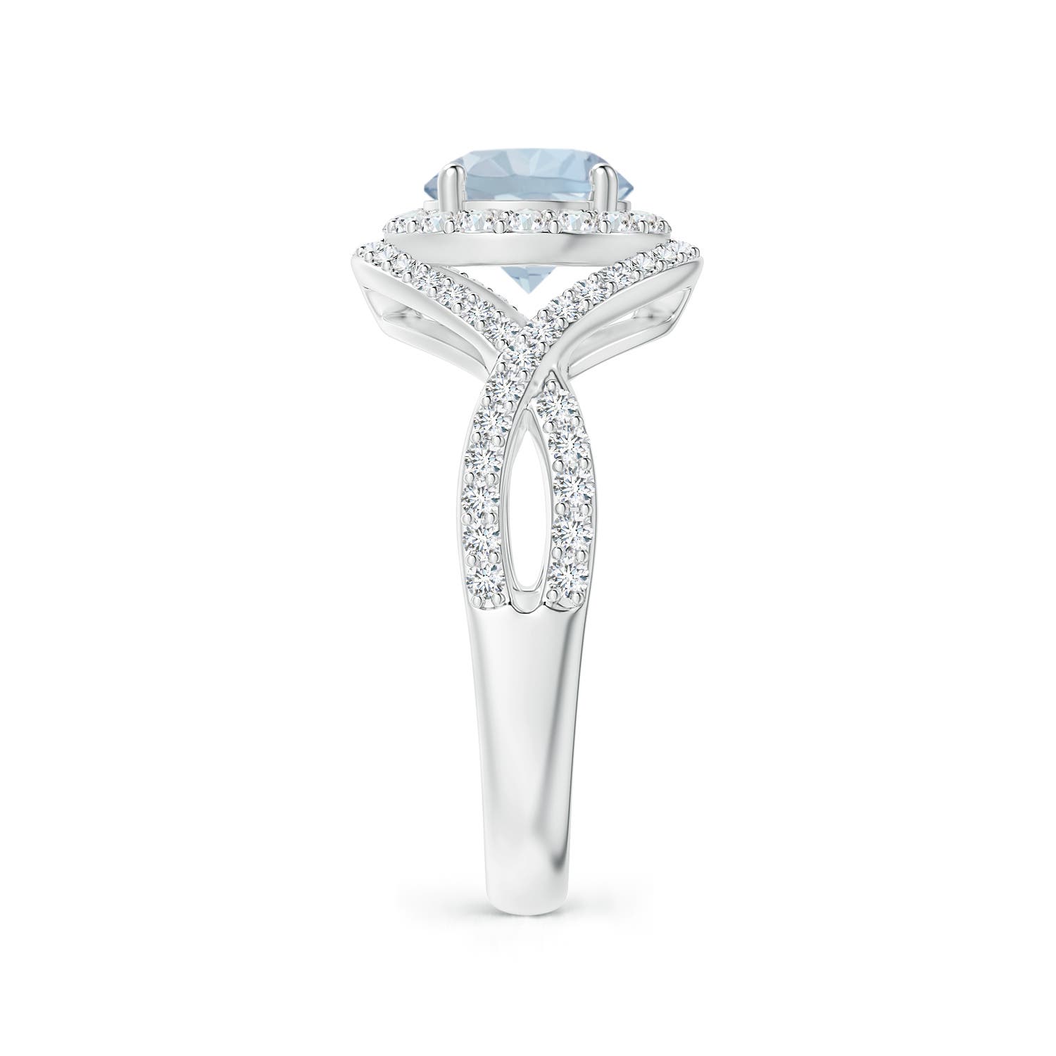 A - Aquamarine / 1.74 CT / 14 KT White Gold