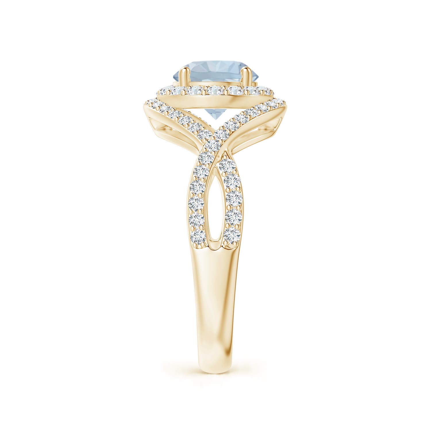 A - Aquamarine / 1.74 CT / 14 KT Yellow Gold