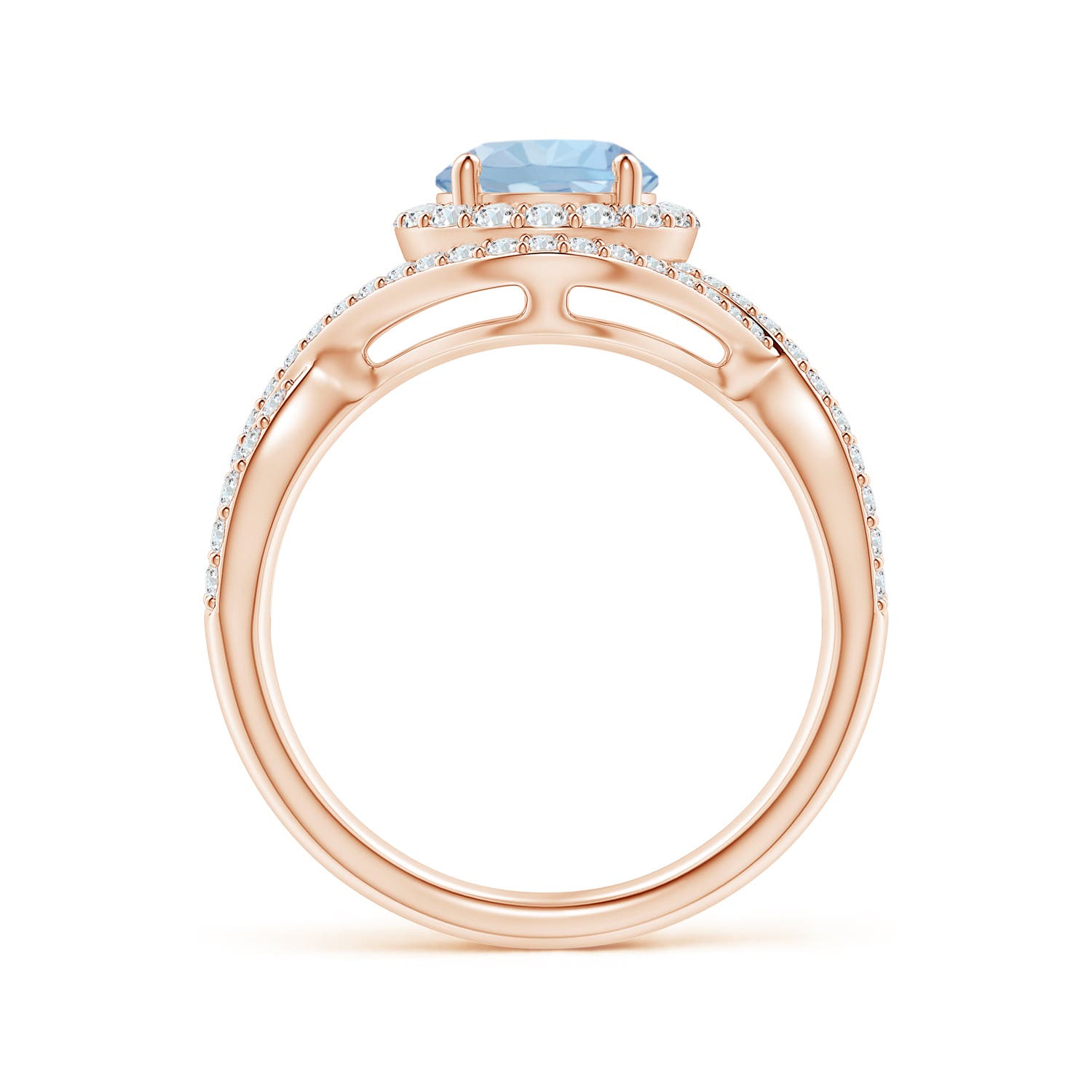 AA - Aquamarine / 1.74 CT / 14 KT Rose Gold