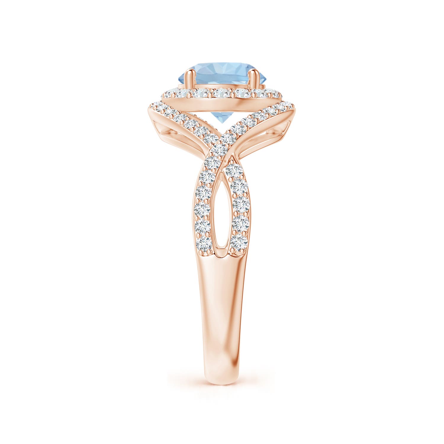 AA - Aquamarine / 1.74 CT / 14 KT Rose Gold