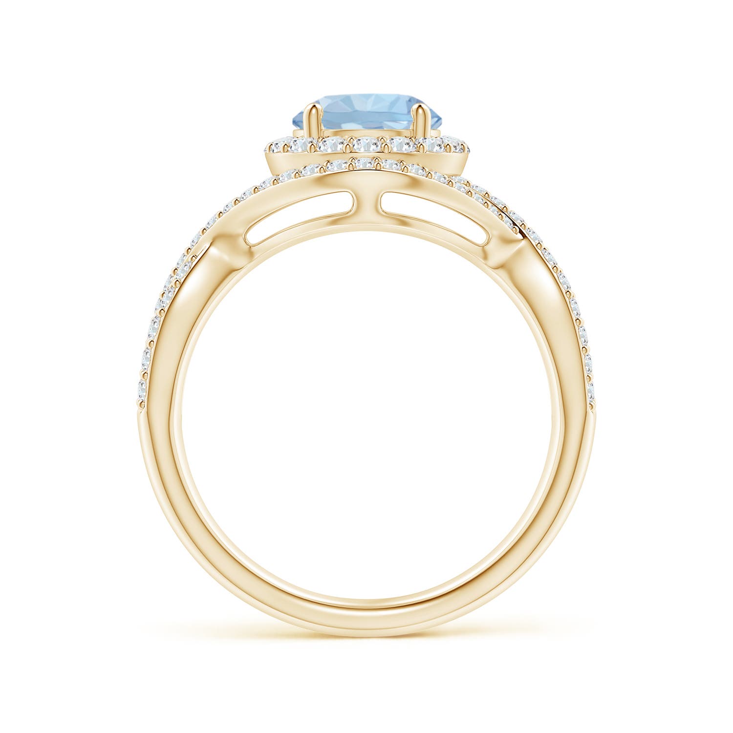 AA - Aquamarine / 1.74 CT / 14 KT Yellow Gold