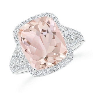 Cushion Rectangular A Morganite