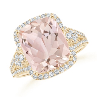 Cushion Rectangular A Morganite