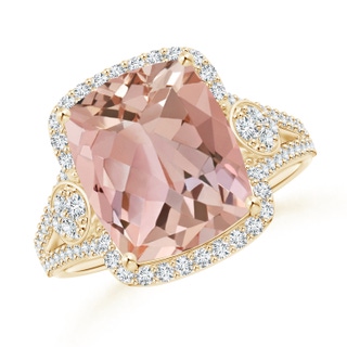 Cushion Rectangular AAAA Morganite