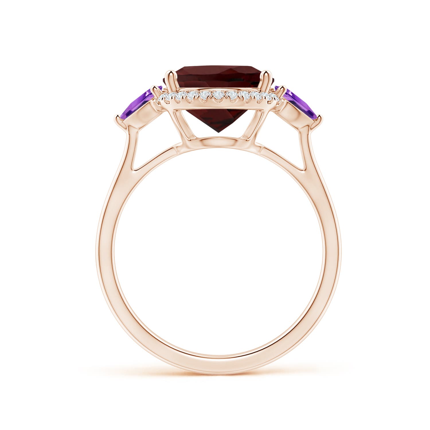 AA - Garnet / 4.71 CT / 14 KT Rose Gold