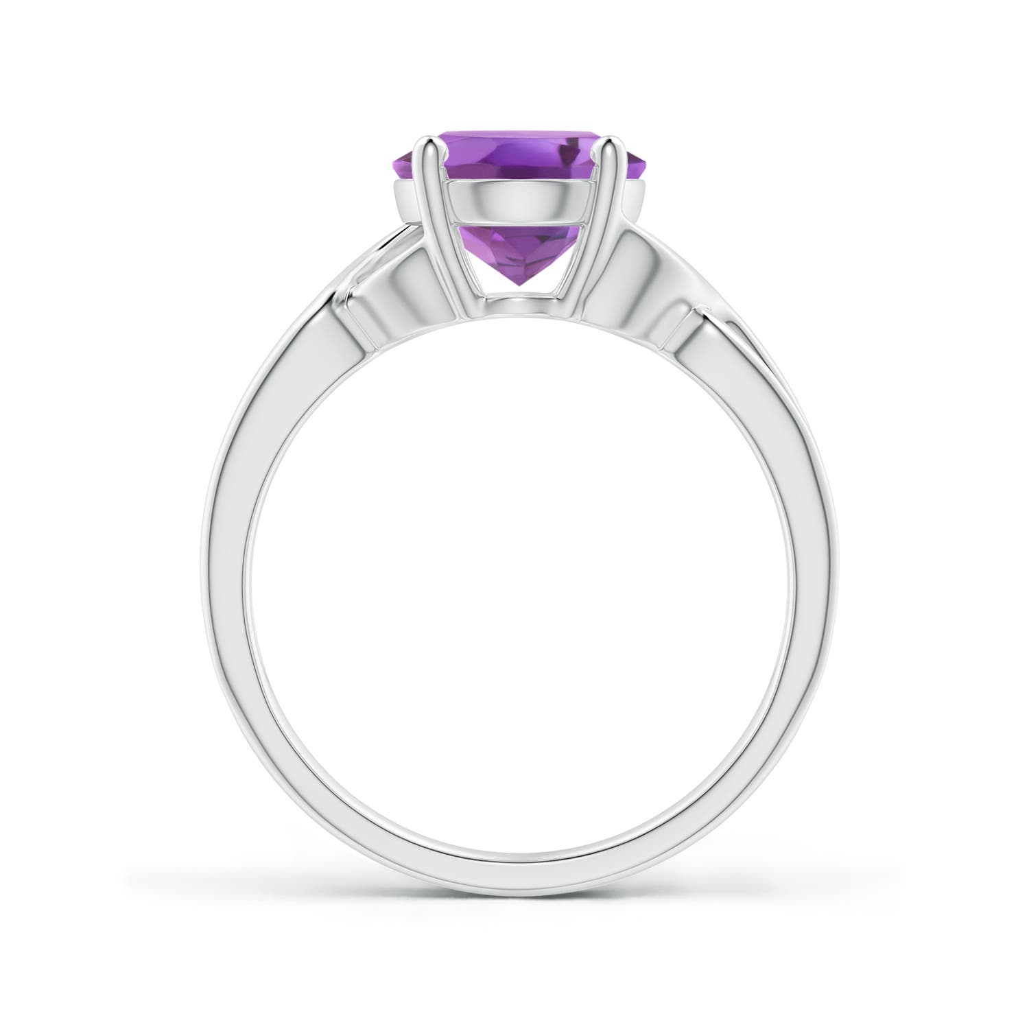 A - Amethyst / 2.28 CT / 14 KT White Gold