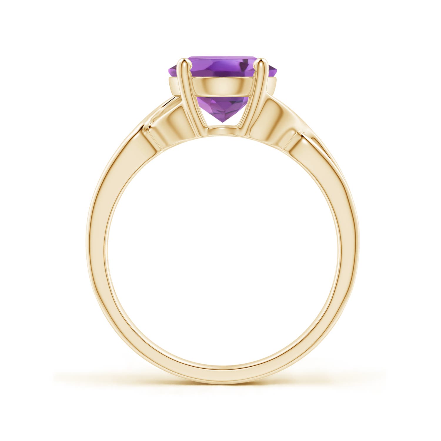 A - Amethyst / 2.28 CT / 14 KT Yellow Gold