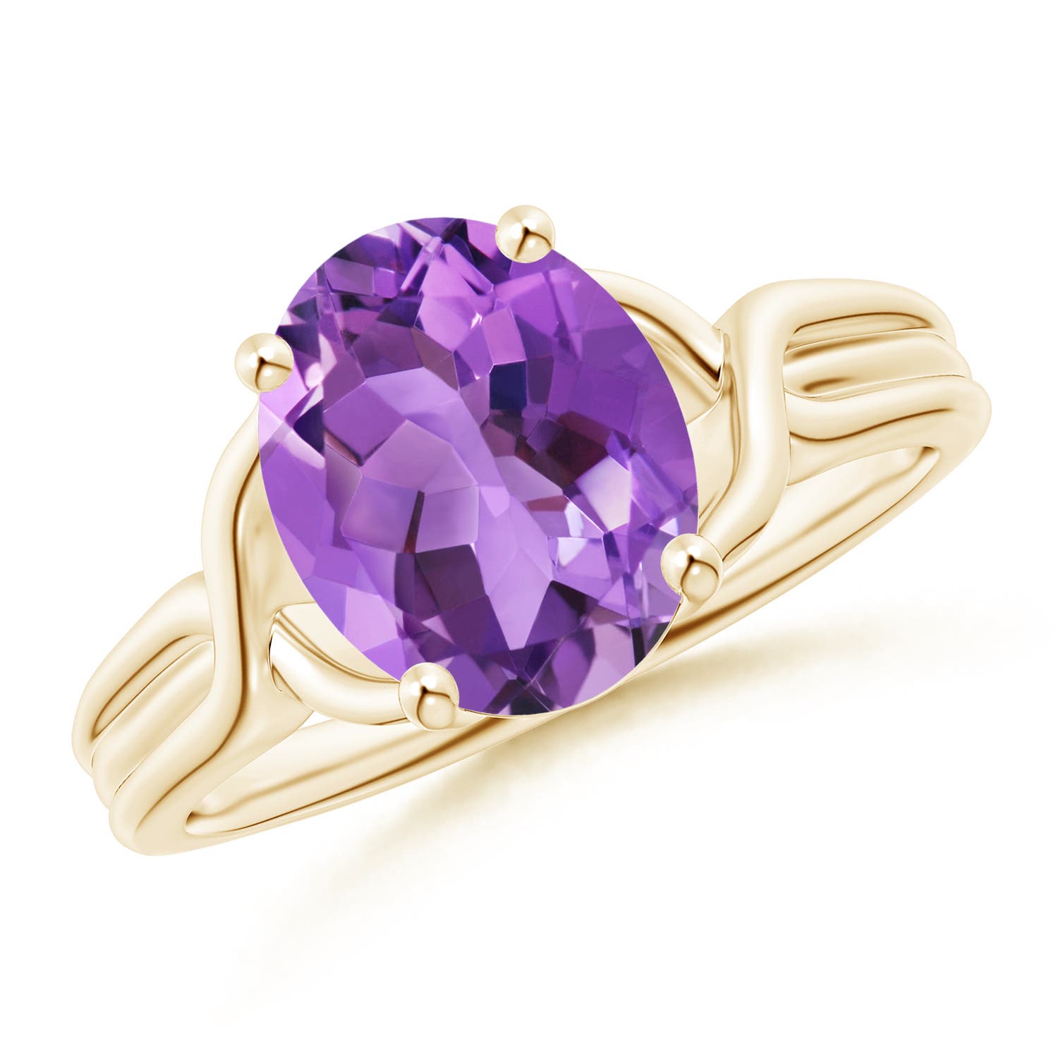 AA - Amethyst / 2.28 CT / 14 KT Yellow Gold