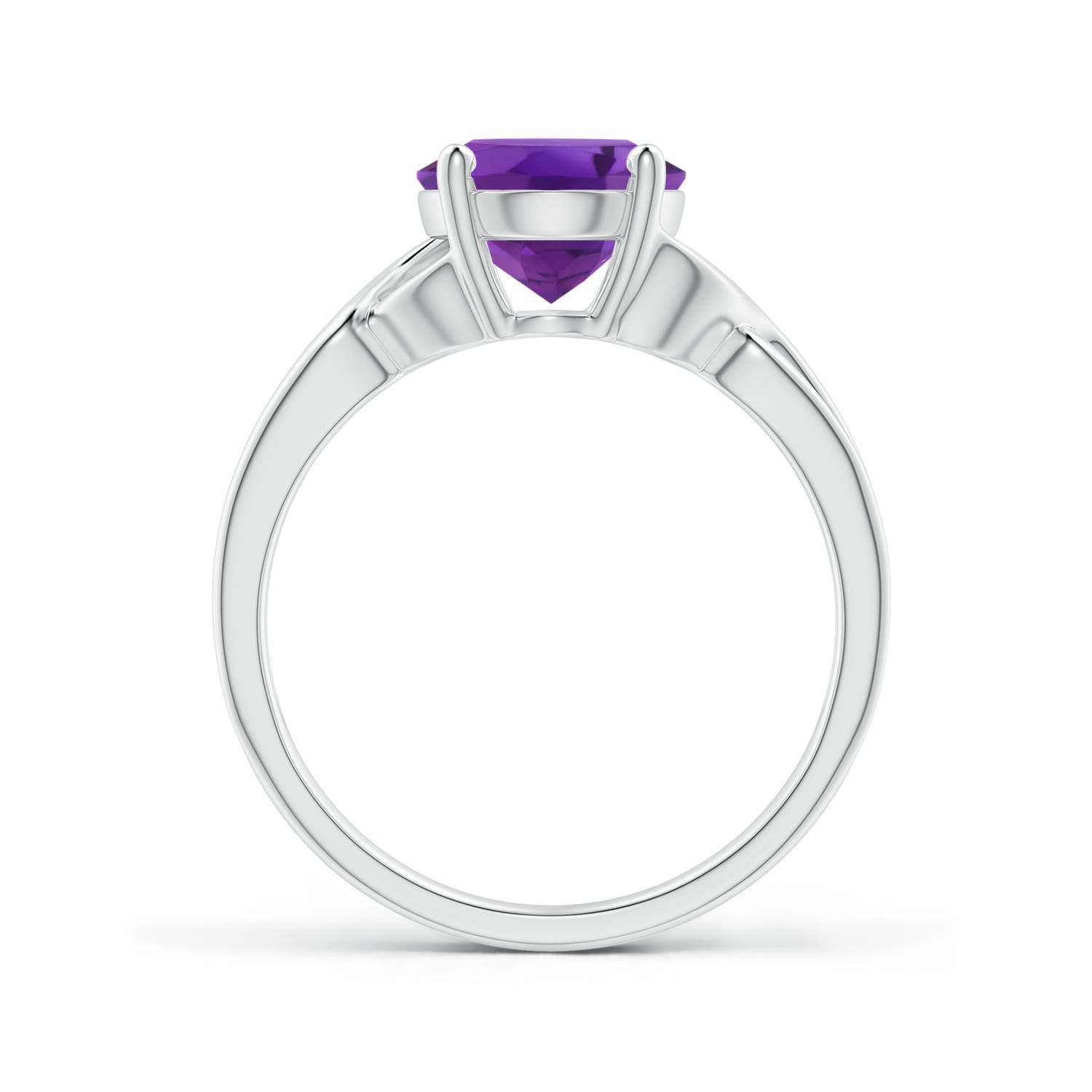 AAA - Amethyst / 2.28 CT / 14 KT White Gold