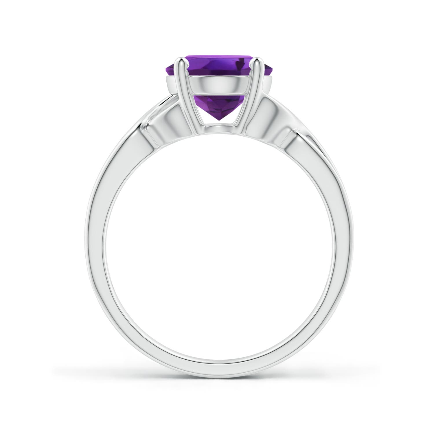 AAAA - Amethyst / 2.28 CT / 14 KT White Gold