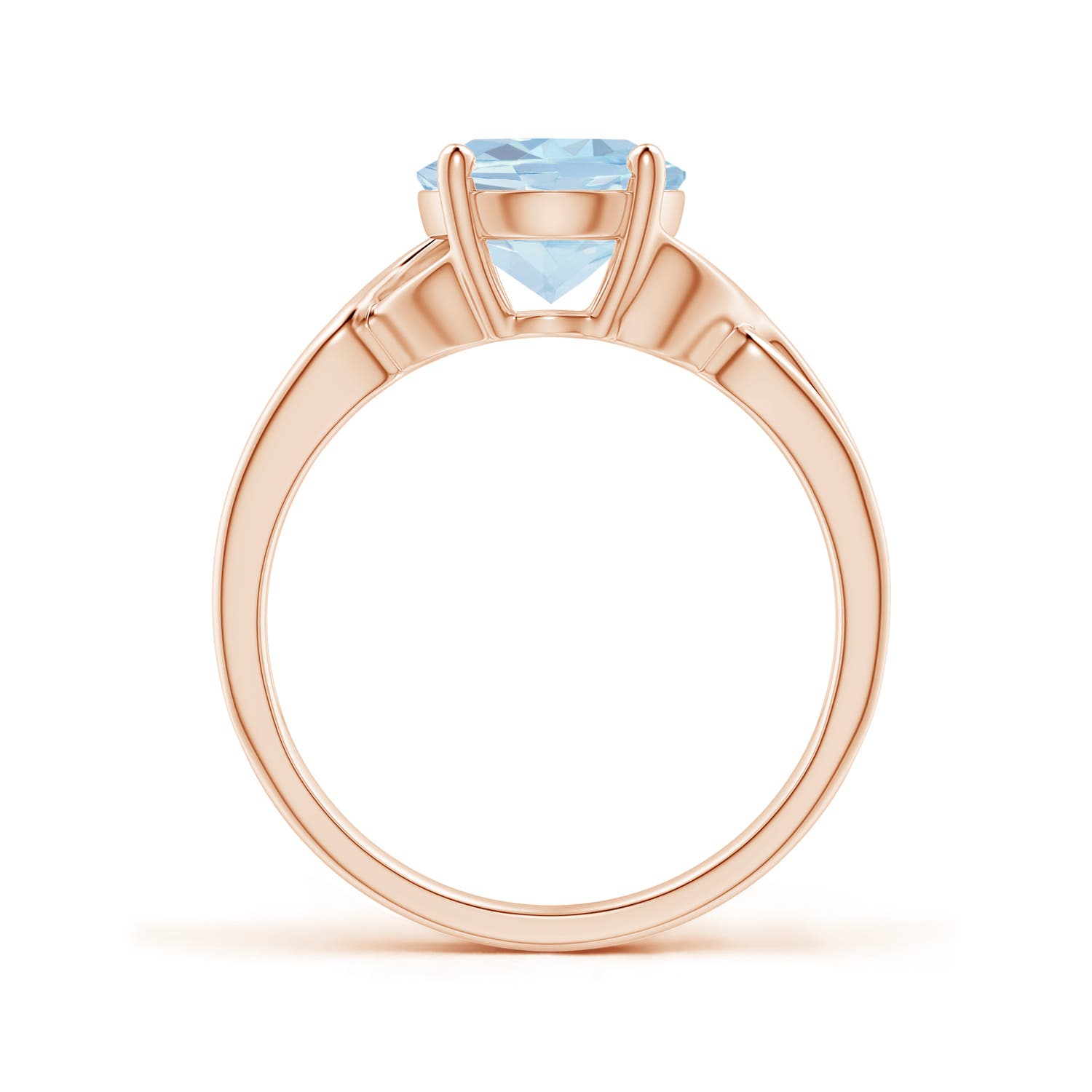 A - Aquamarine / 2.2 CT / 14 KT Rose Gold