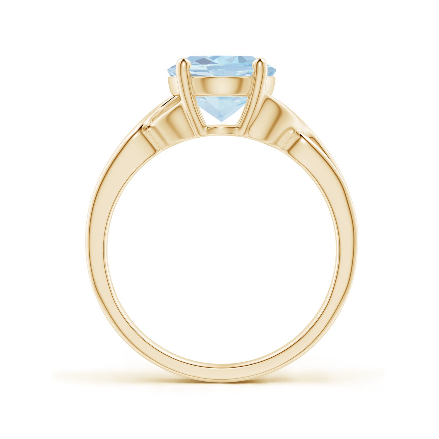 A - Aquamarine / 2.2 CT / 14 KT Yellow Gold