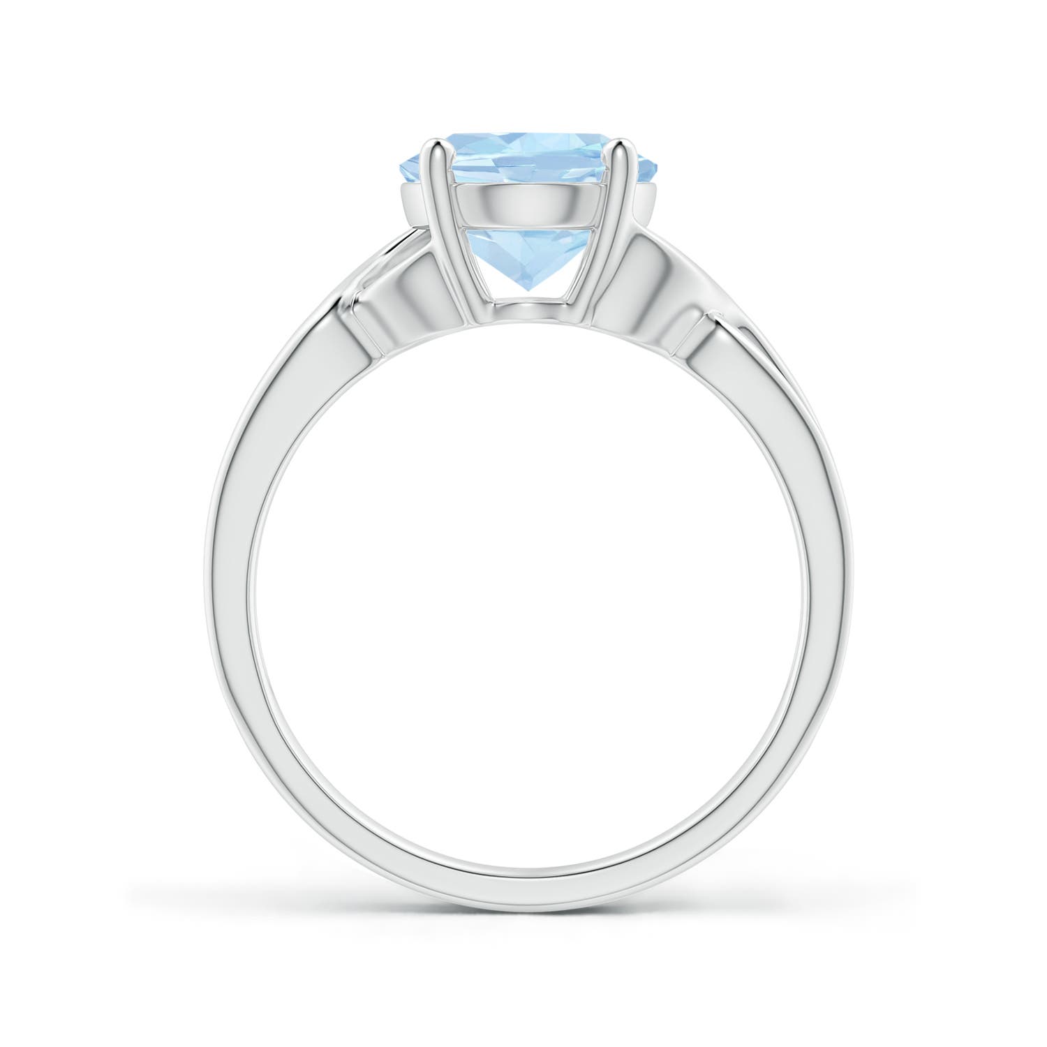 AA - Aquamarine / 2.2 CT / 14 KT White Gold