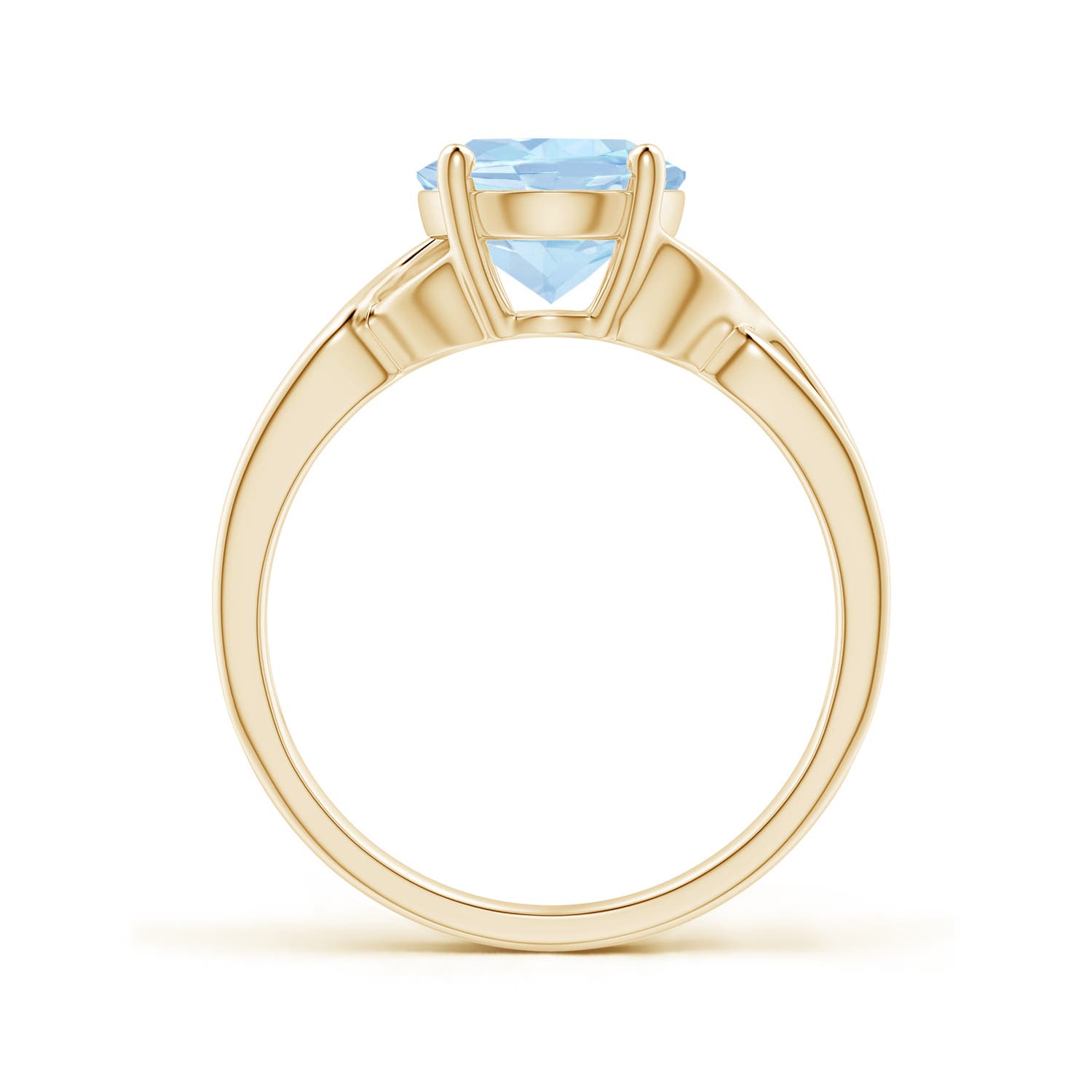 AA - Aquamarine / 2.2 CT / 14 KT Yellow Gold