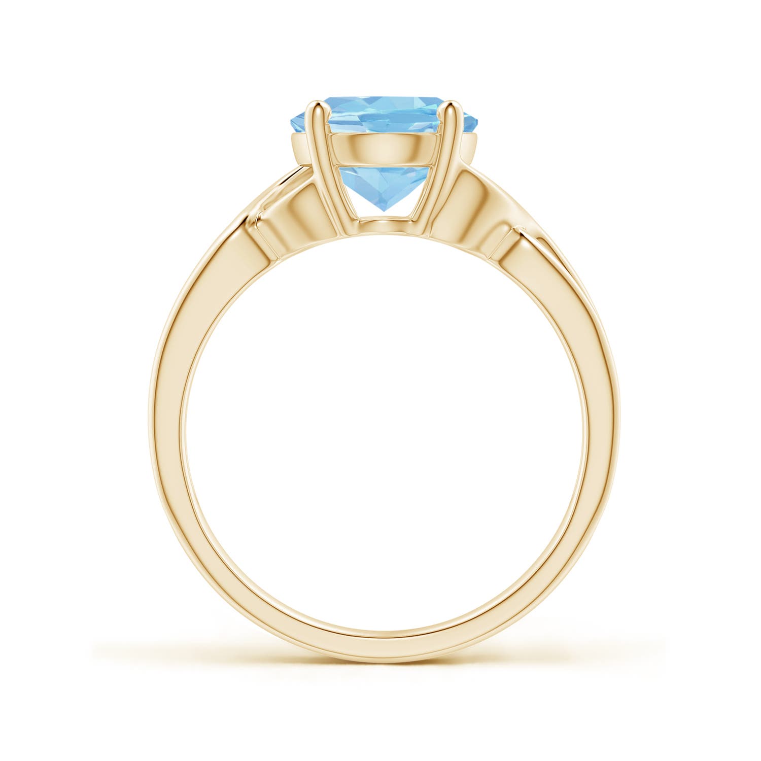 AAAA - Aquamarine / 2.2 CT / 14 KT Yellow Gold